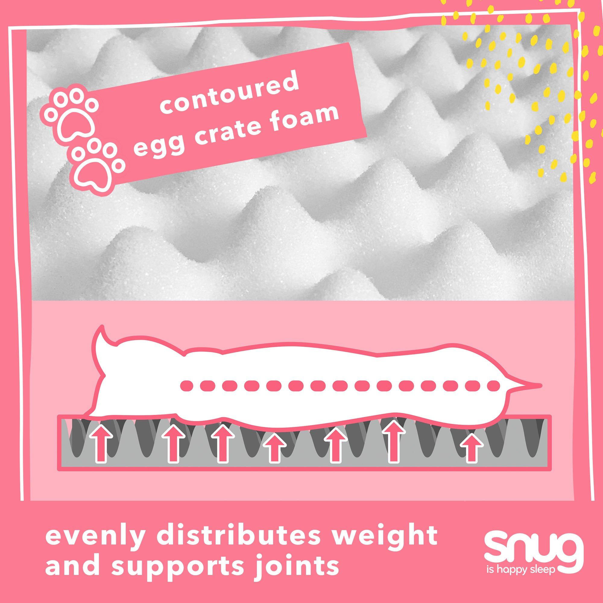 Grey - Snug - Orthopaedic Mattress Pet Bed - 3