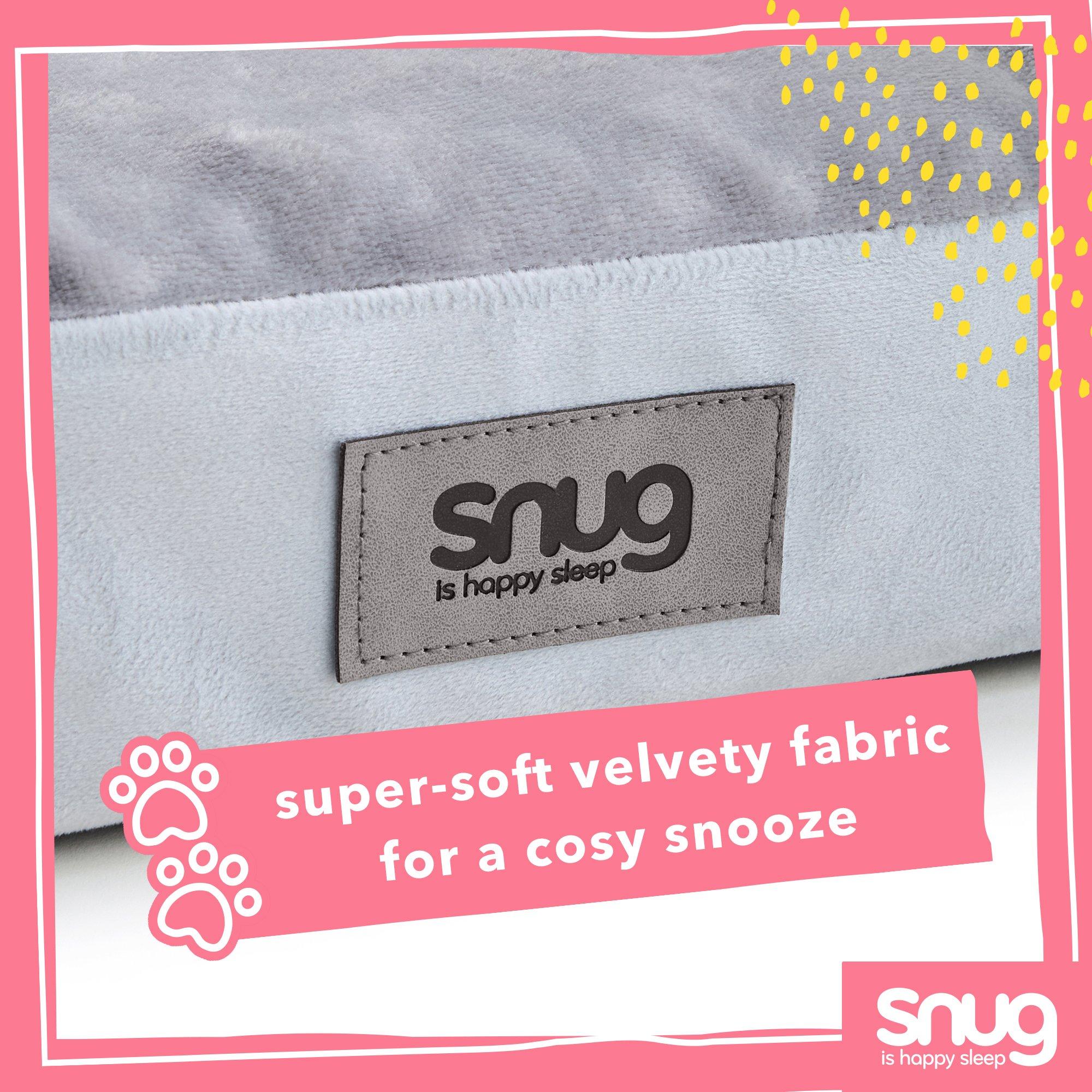 Grey - Snug - Orthopaedic Mattress Pet Bed - 4