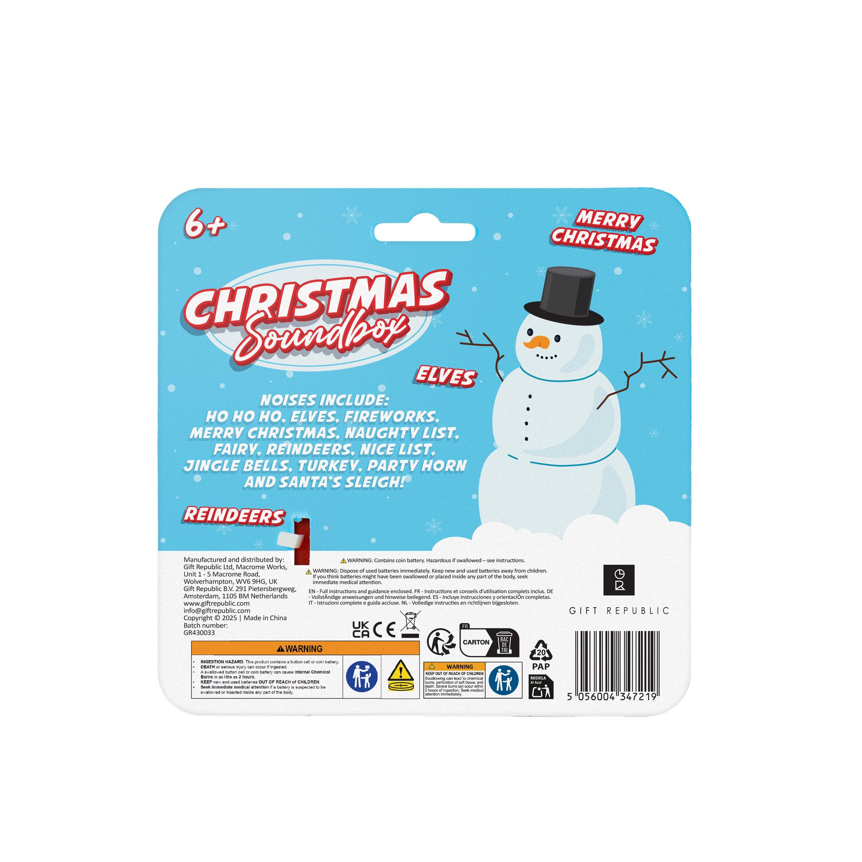 Multi - Gift Republic - CHRISTMAS SOUNDBOX - 6