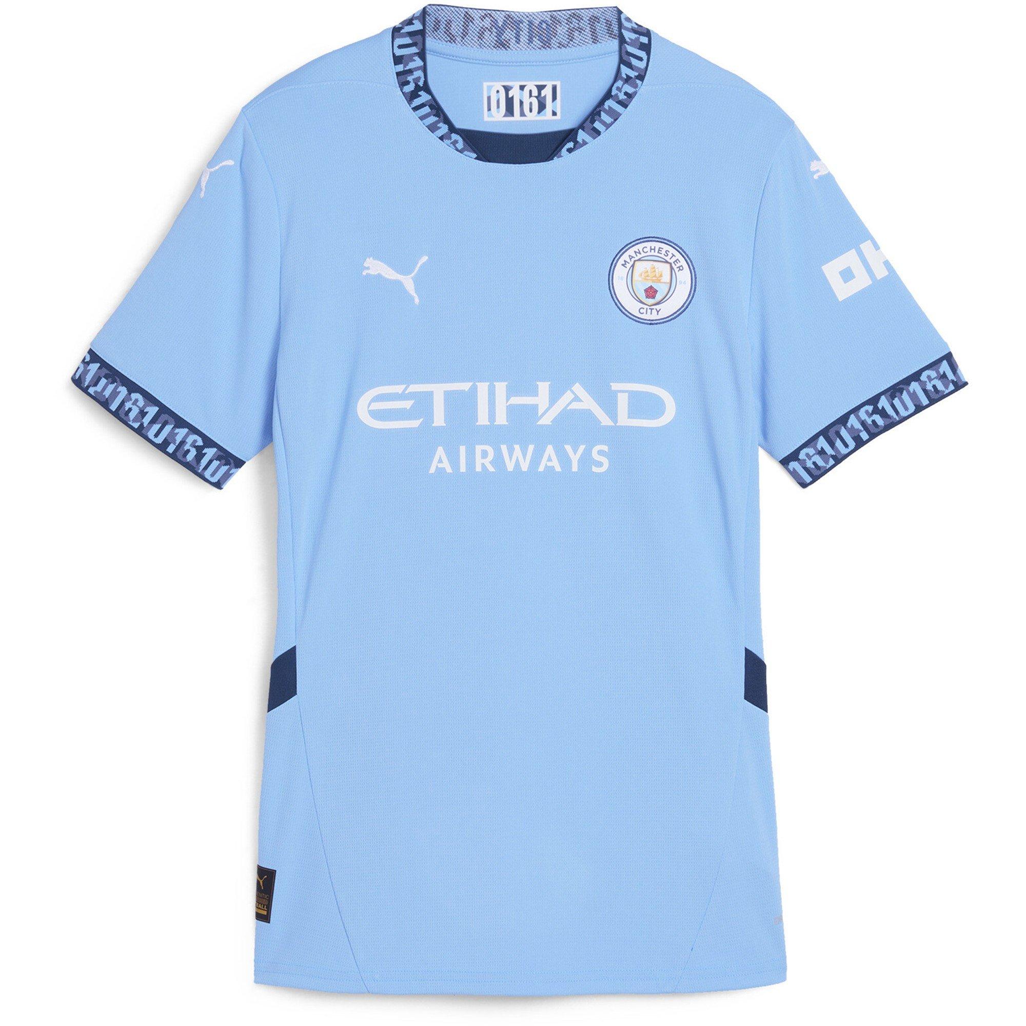 Blue - Puma - Manchester City Home Shirt 2024 2025 Womens - 1