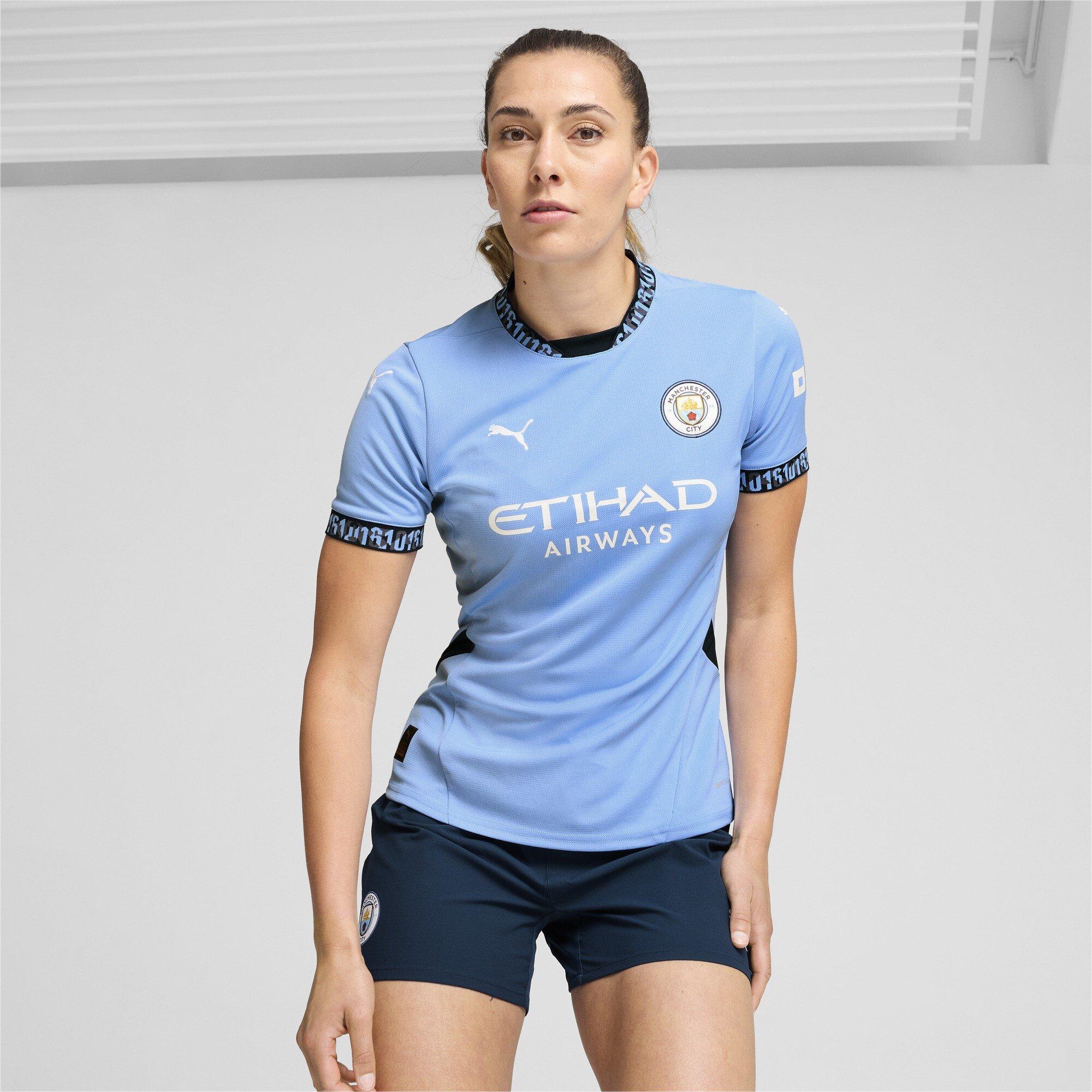 Blå - Puma - Manchester City Home Shirt 2024 2025 Womens - 2
