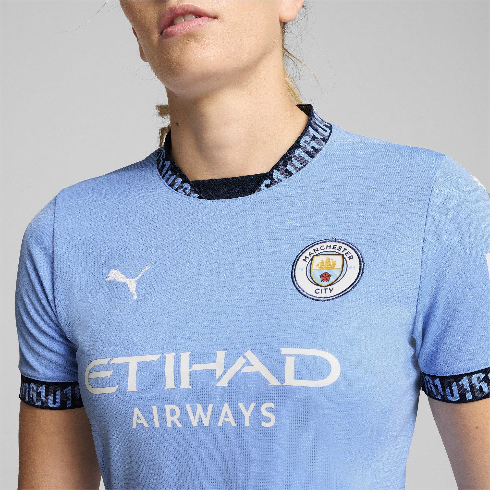 Blå - Puma - Manchester City Home Shirt 2024 2025 Womens - 6