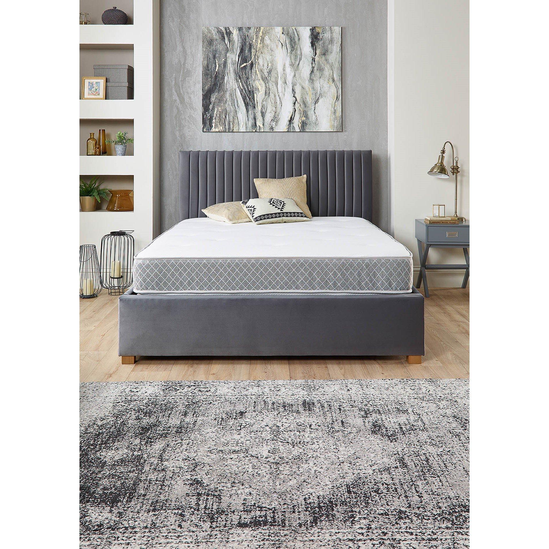 Aspire  Crystal Pocket+ Comfort 1000 Mattress - White - Double