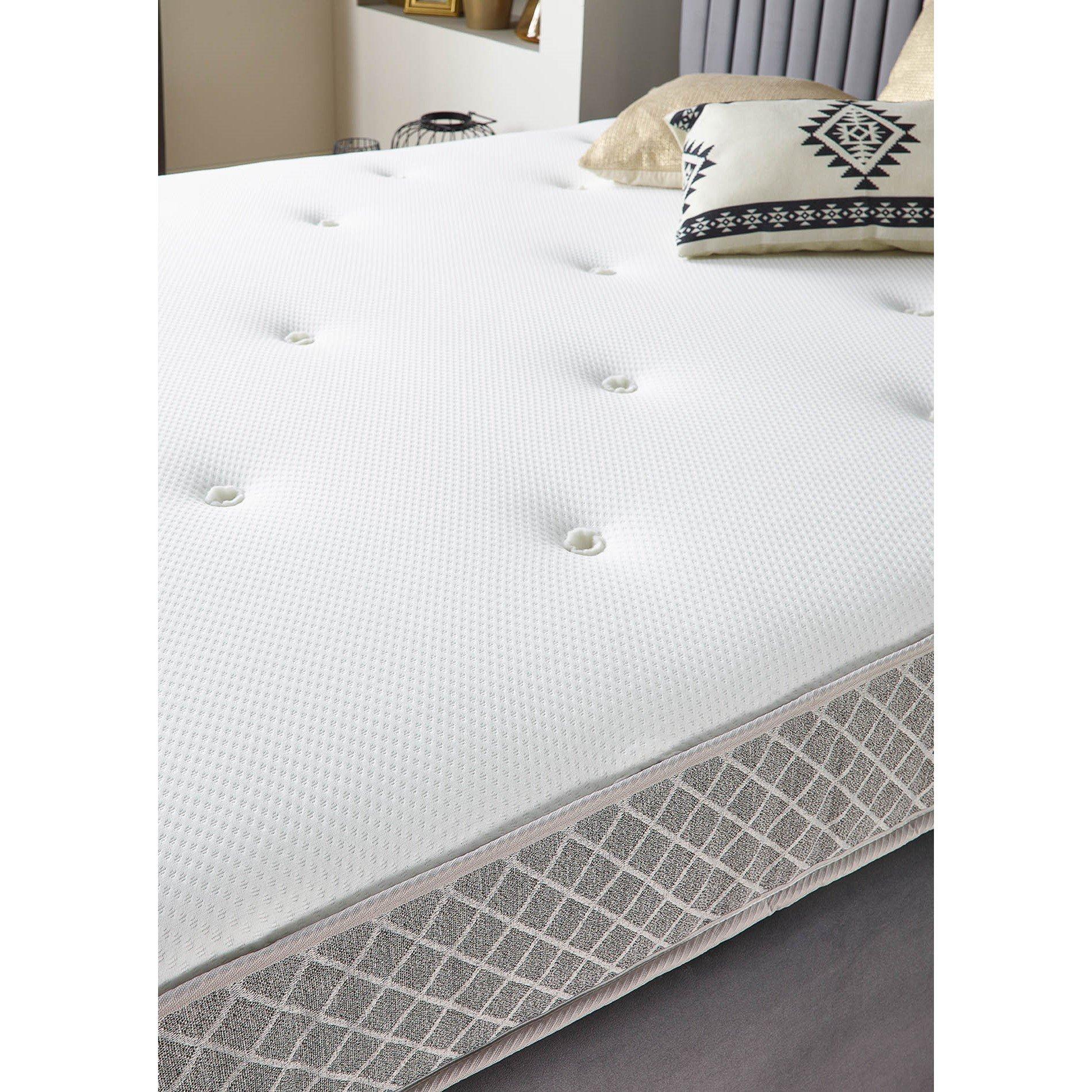 White - Aspire - Crystal Pocket+ Comfort 1000 Mattress - 5
