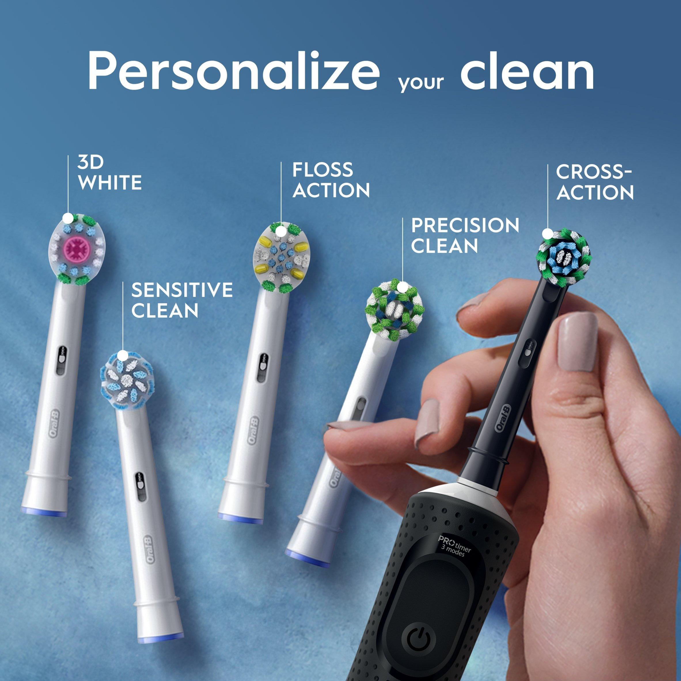 Oral B Oral-B Vitality Pro Black & Blue Duo Toothbrushes | Sports Direct
