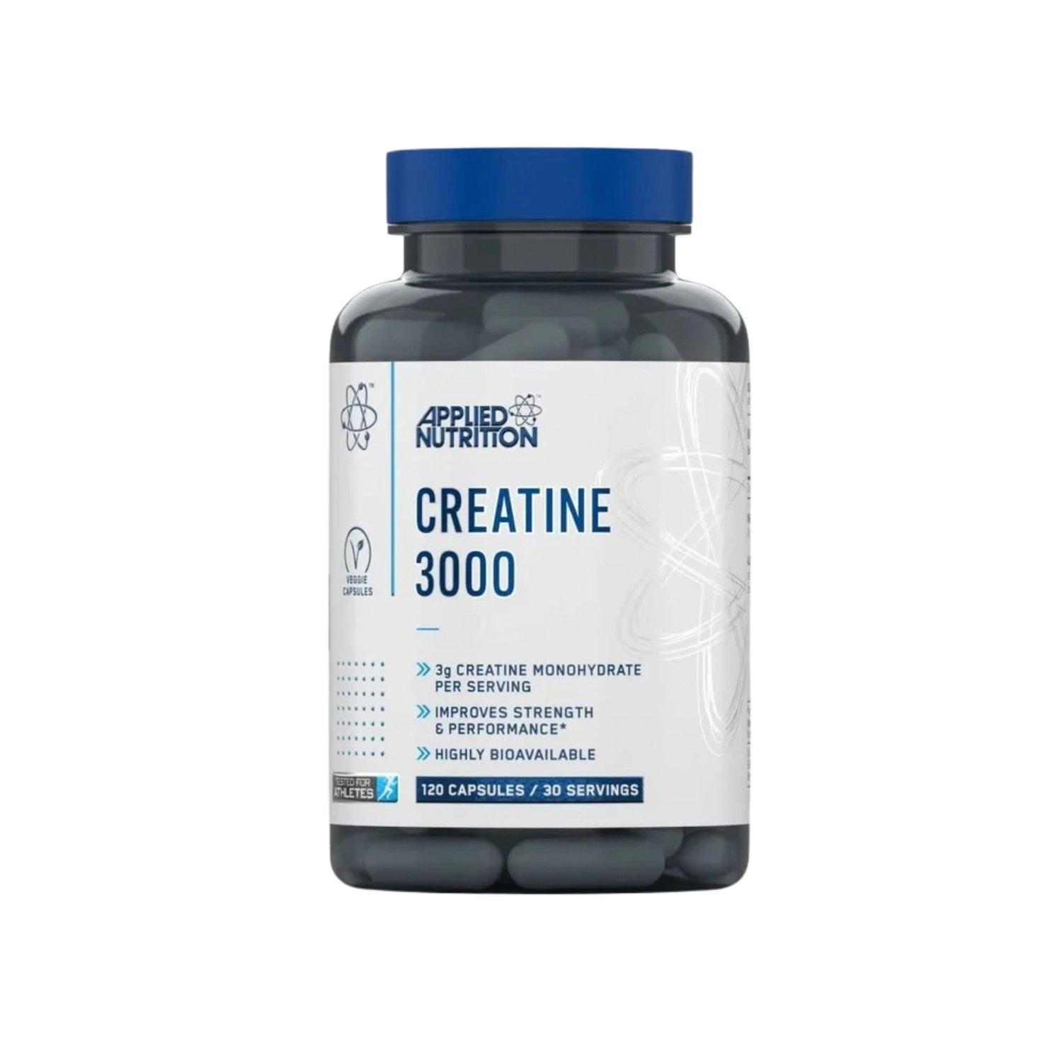 Applied Nutrition Creatine Monohydrate Capsule 3000mg 30 Servings - Image 14