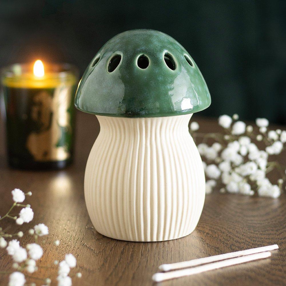 Something Different Green Mushroom Oil Burner