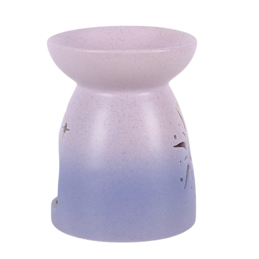 White - Something Different - Purple Sun Cut Out Oil Burner - 3