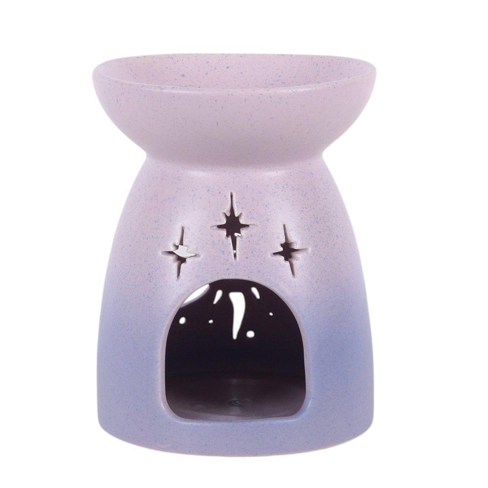 White - Something Different - Purple Sun Cut Out Oil Burner - 4