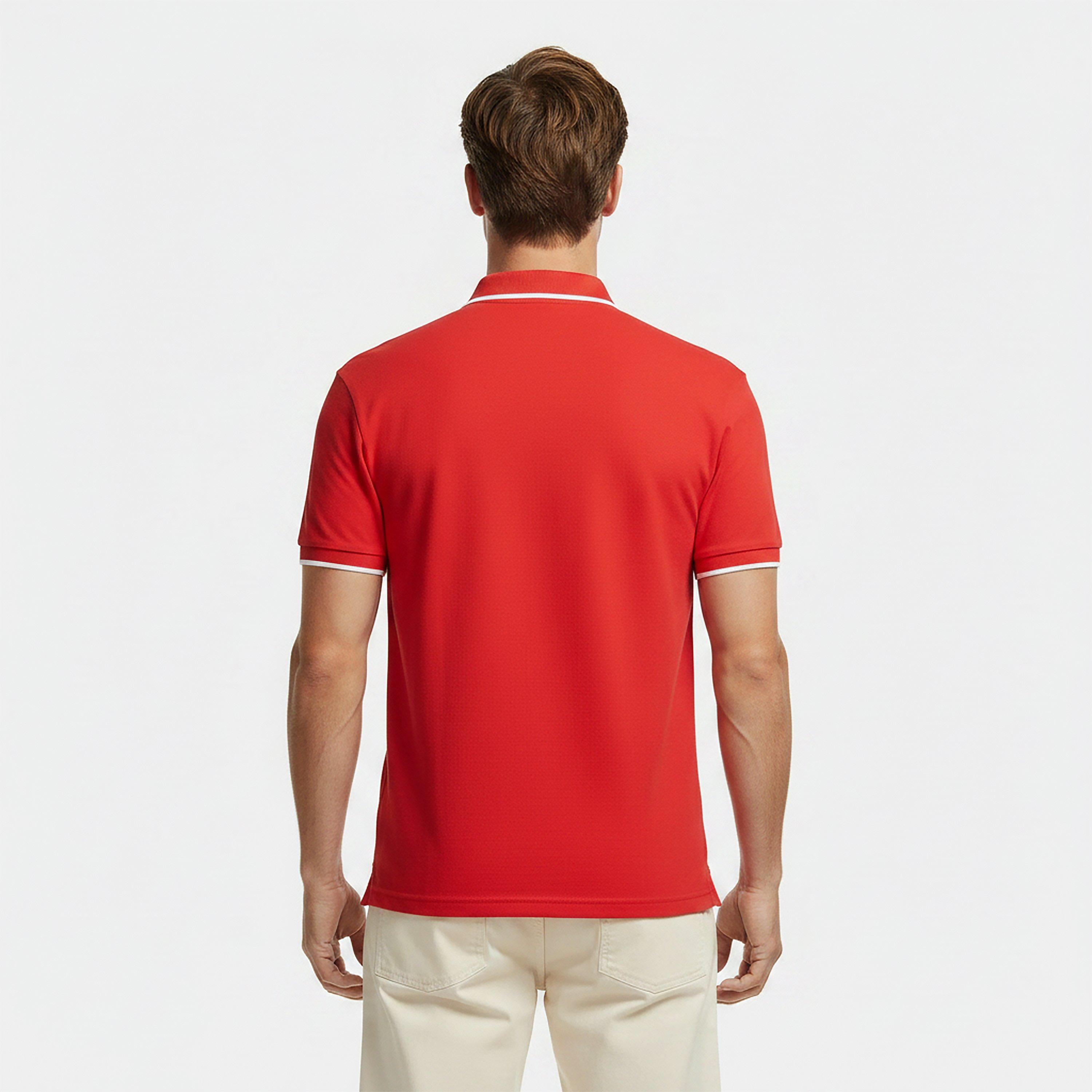 Red - FIFA - Mens Wales Polo Shirt - 4