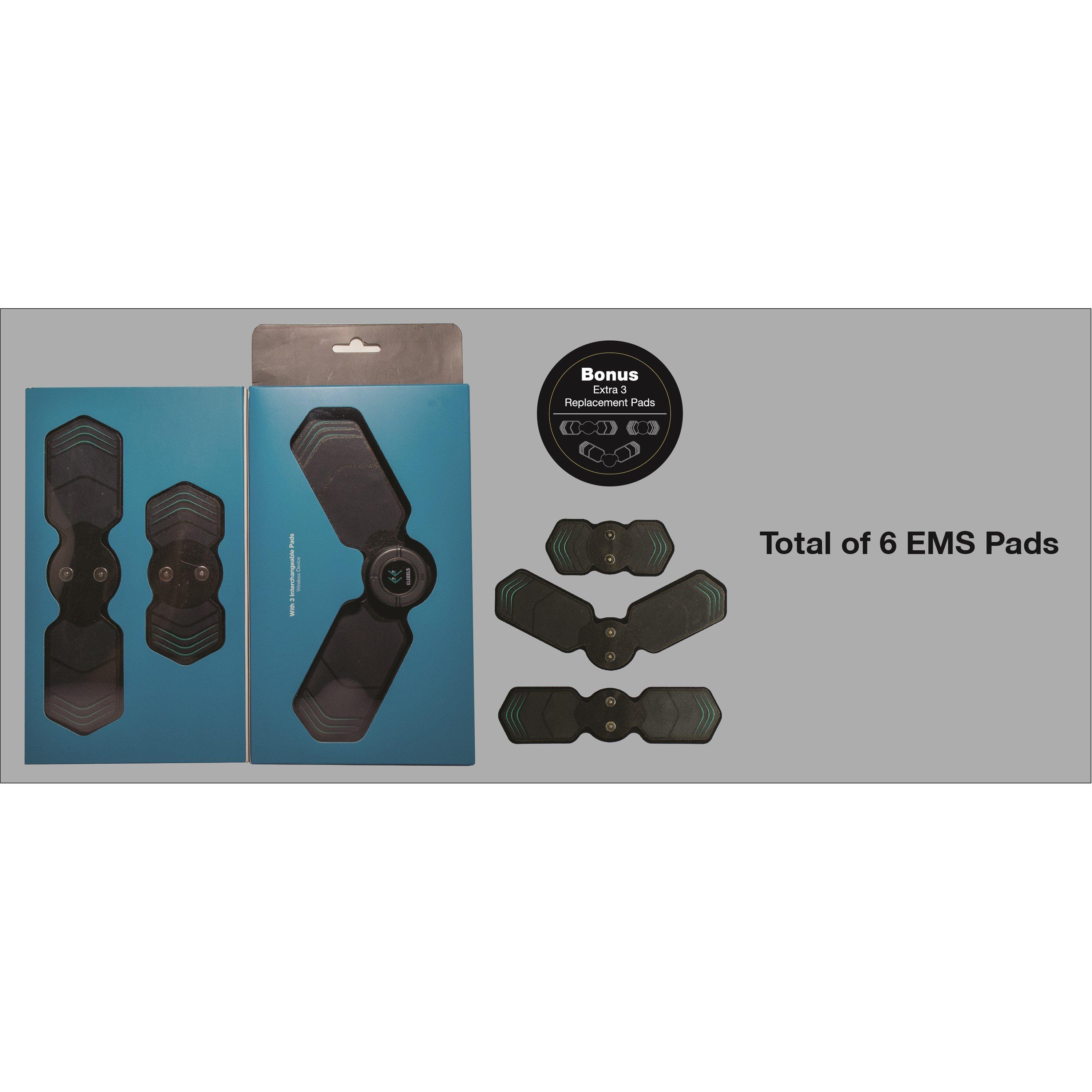 Black - ELEEELS - Eleeels M1 Electrical Muscle Stimulation Massager - 3