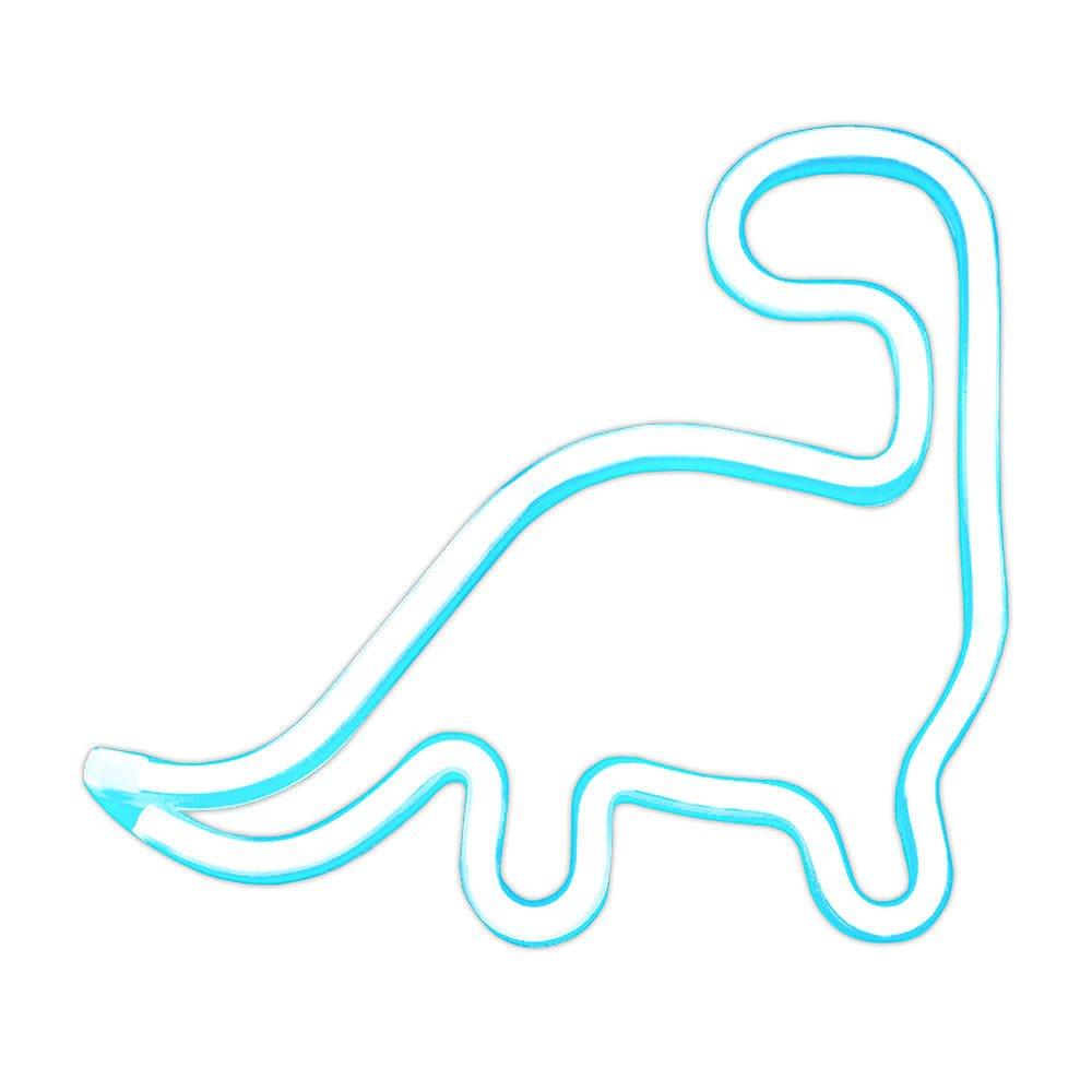 Litely  Dino 2 – Blue Neon Led Light -  Format An