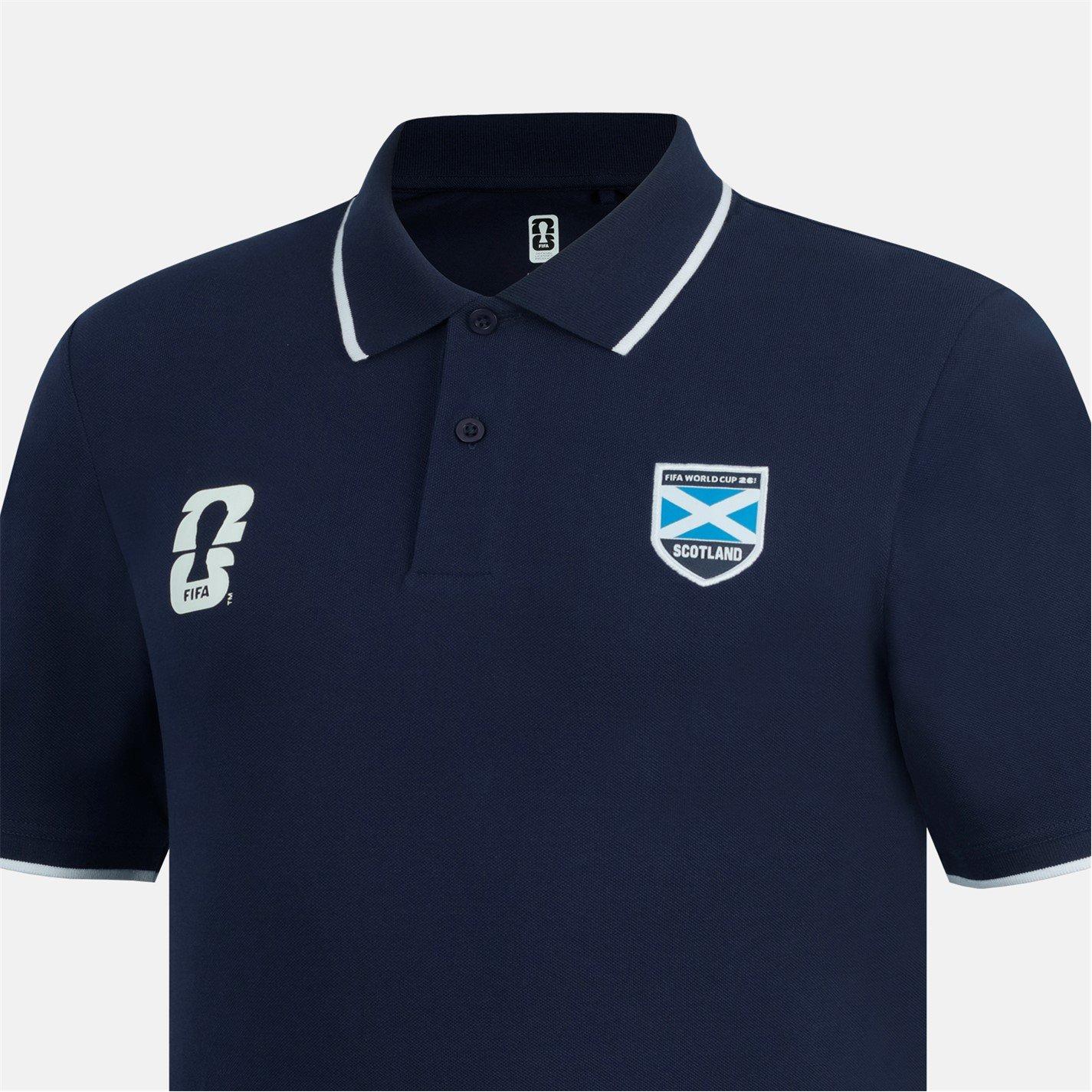 Blue - FIFA - Mens Scotland FIFA World Cup 2026™ Polo Shirt - 5