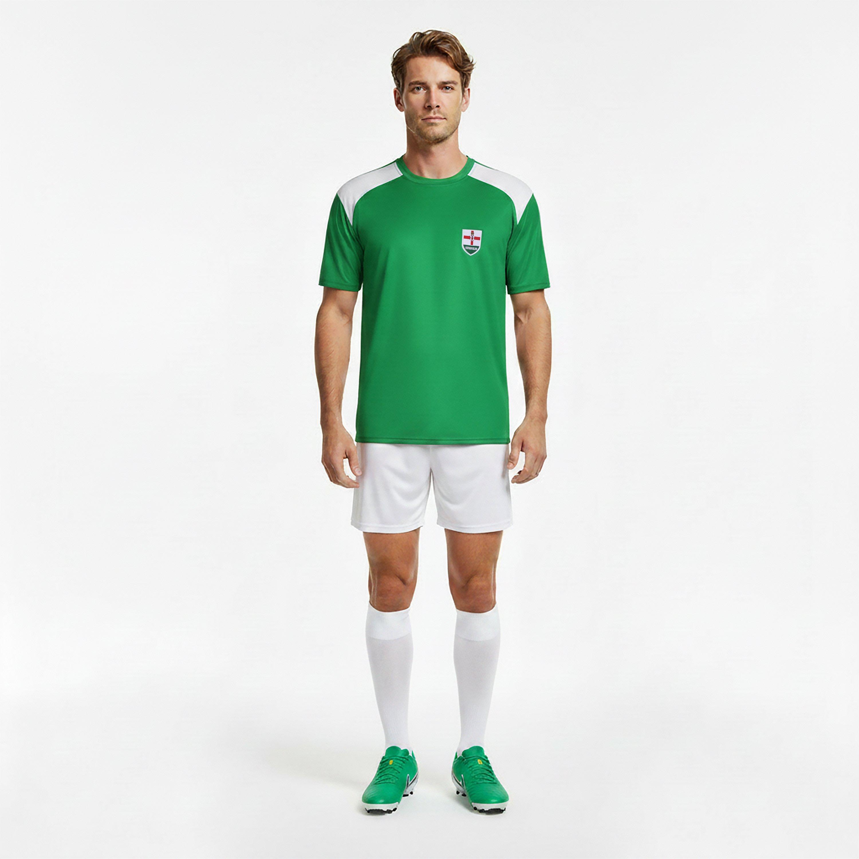 Green - FIFA - Mens Northern Ireland Short Sleeve T-Shirt - 5