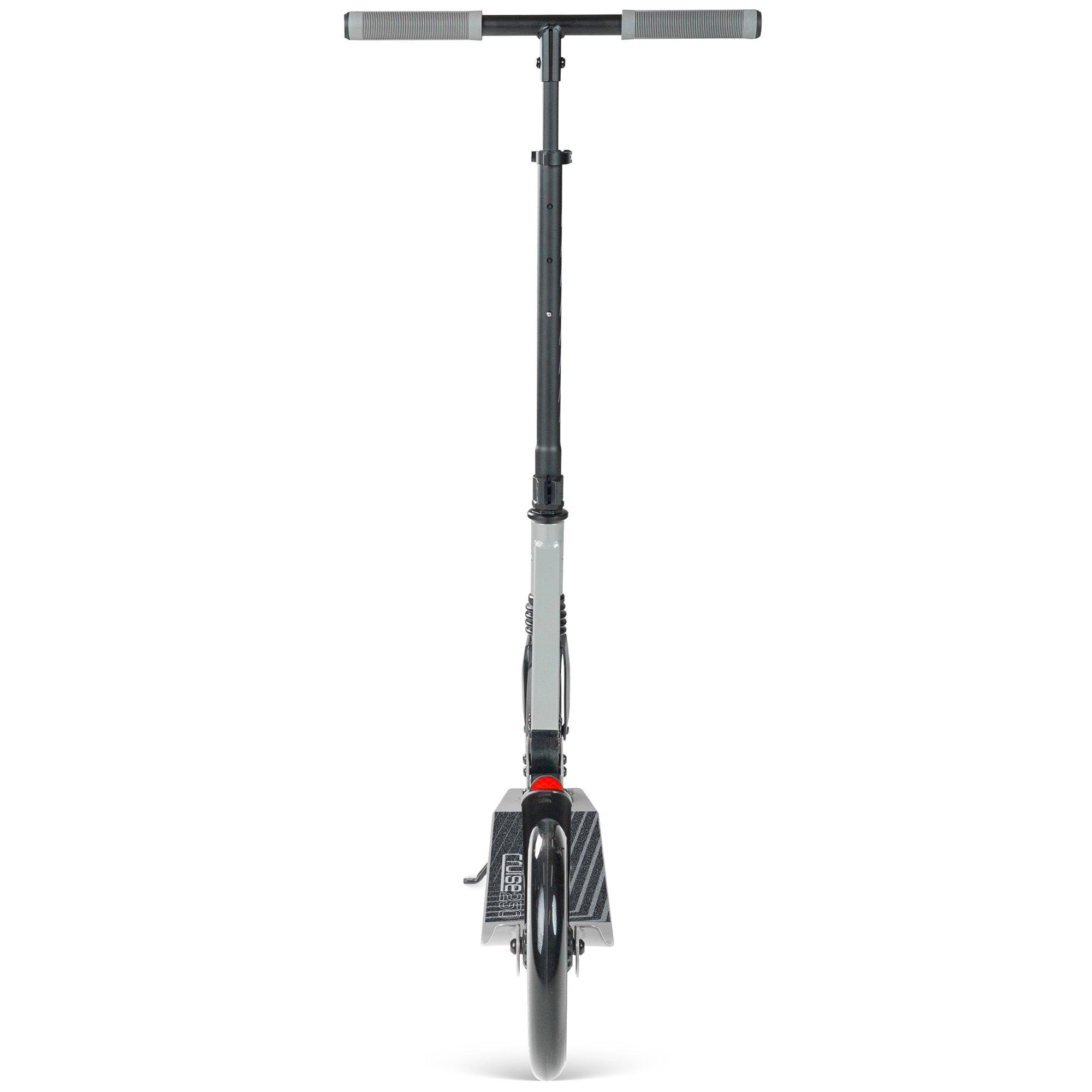 Grey/Black - Madd Gear - METRO CRUISE BIG WHEEL FOLDING COMMUTER SCOOTER - 5