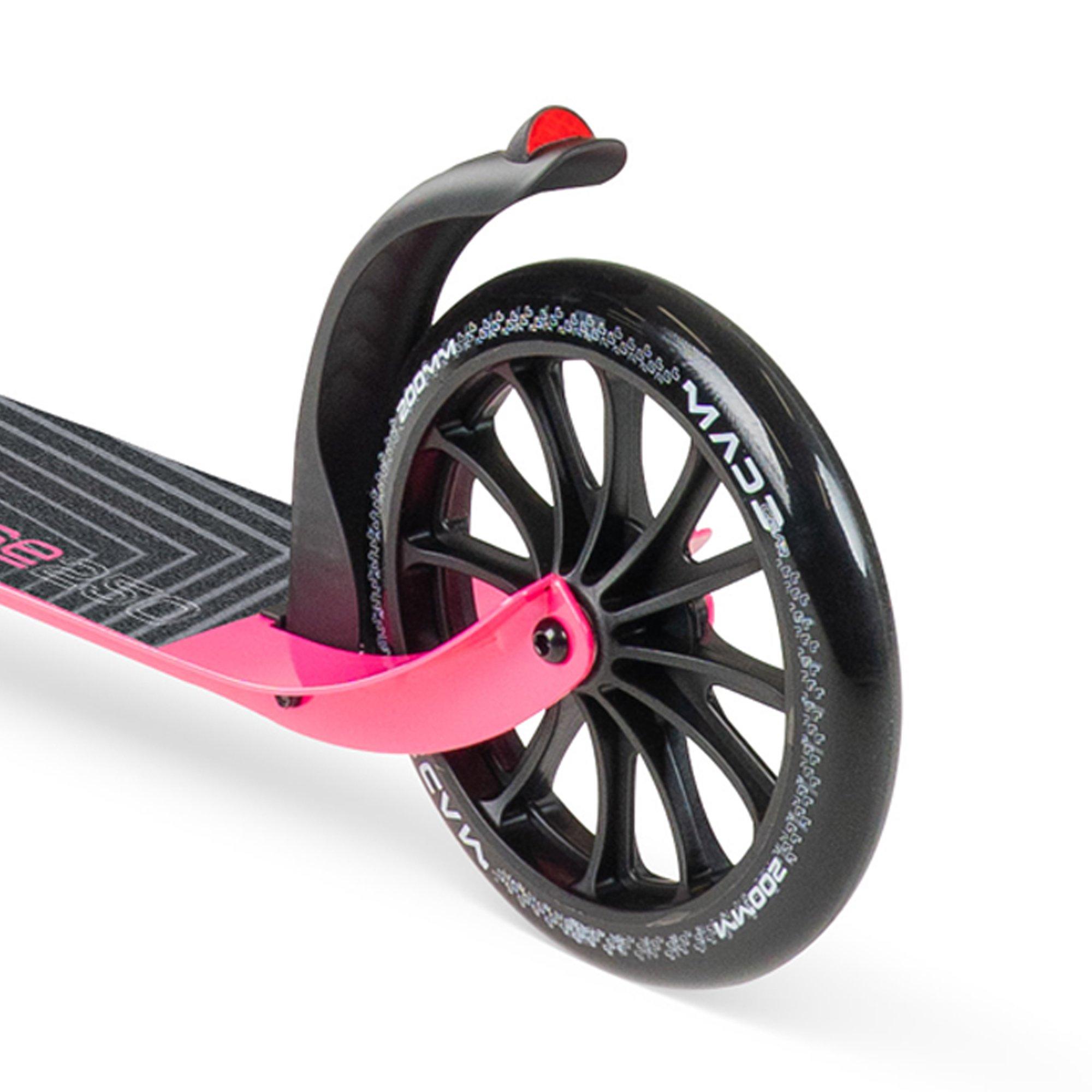 Pink/Black - Madd Gear - METRO CRUISE BIG WHEEL FOLDING COMMUTER SCOOTER - 9