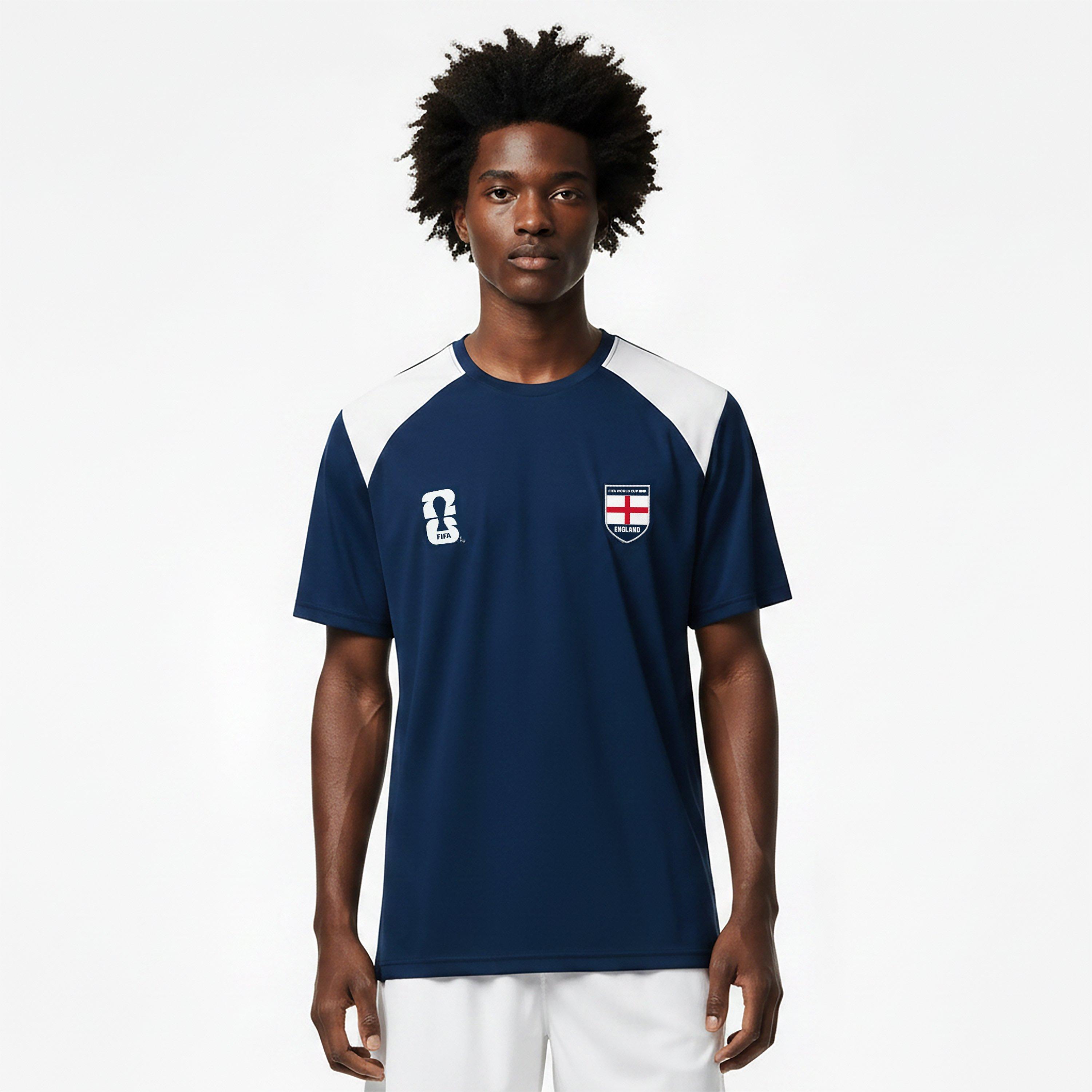 Navy - FIFA - Mens England FIFA World Cup 2026™ Short Sleeve T-Shirt - 3