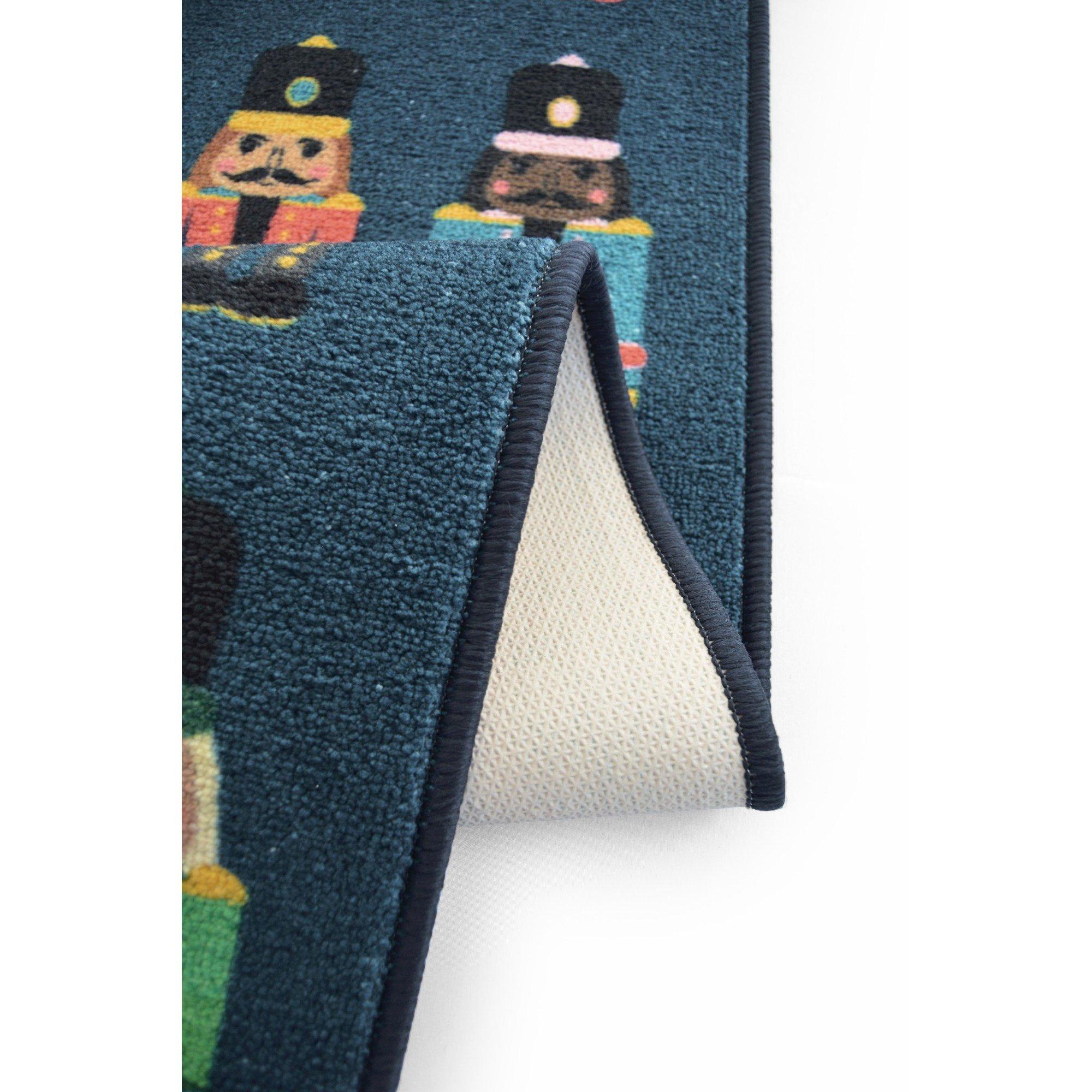 Navy - Homemaker - Nutcracker Festive Runner and Doormat - 4