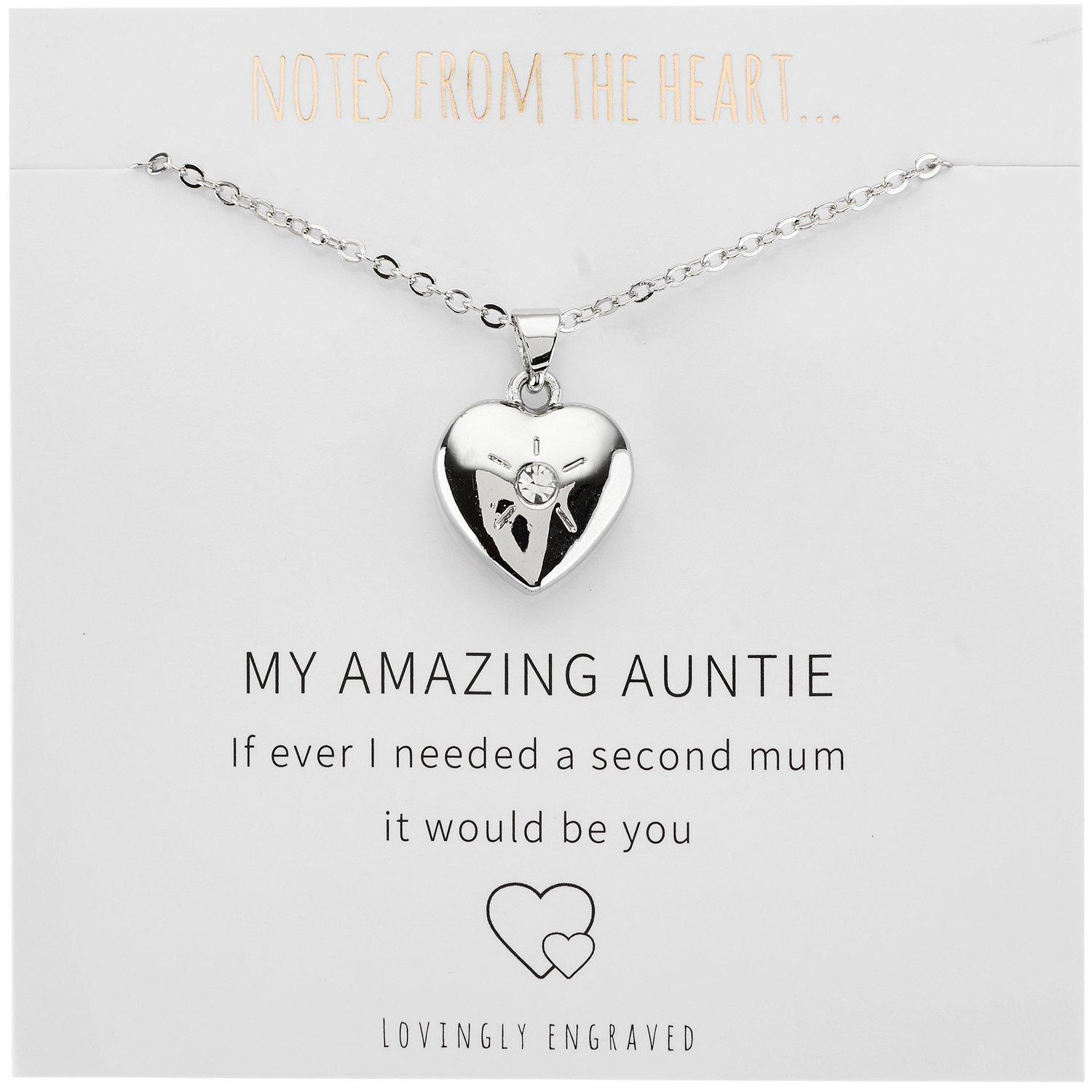 Notes From The Heart Women's Nfth My Amazing Auntie - Silver