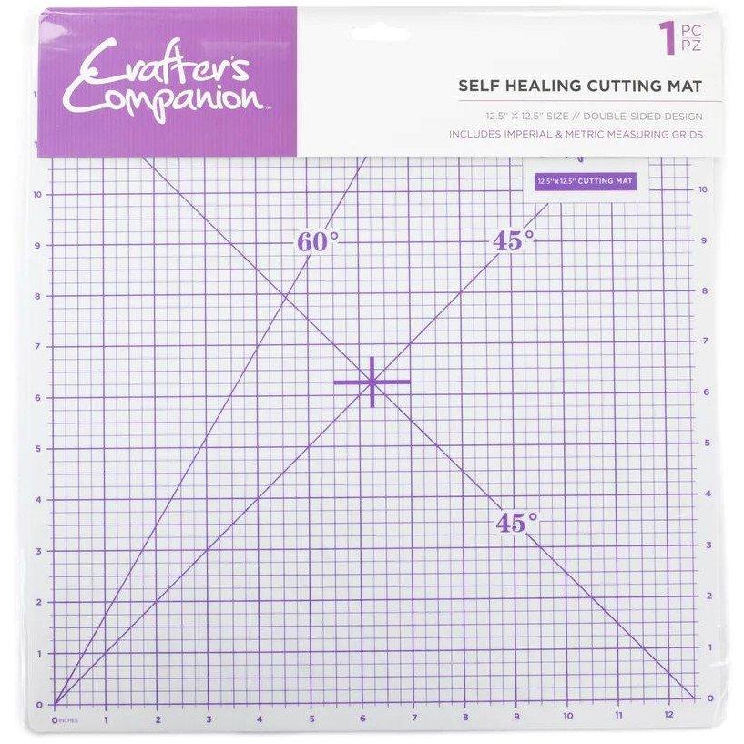White - Crafters Companion - Cutting Mat – 12.5x12.5” - 1