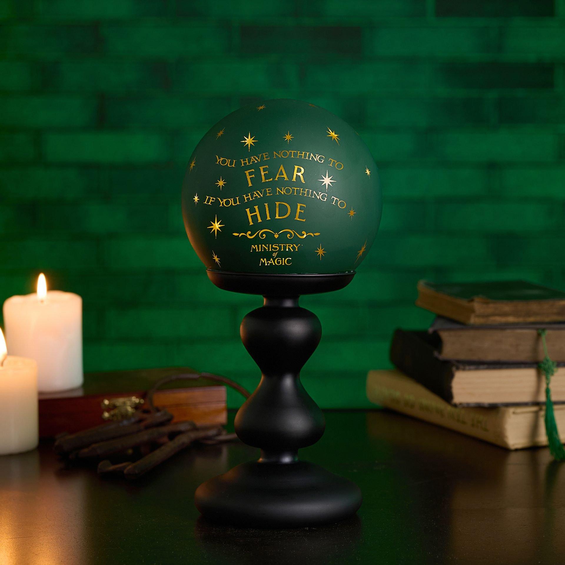 Widdop & Co. Harry Potter Dark Arts Light Up Object - Ministry of Magic, Green - Image 5