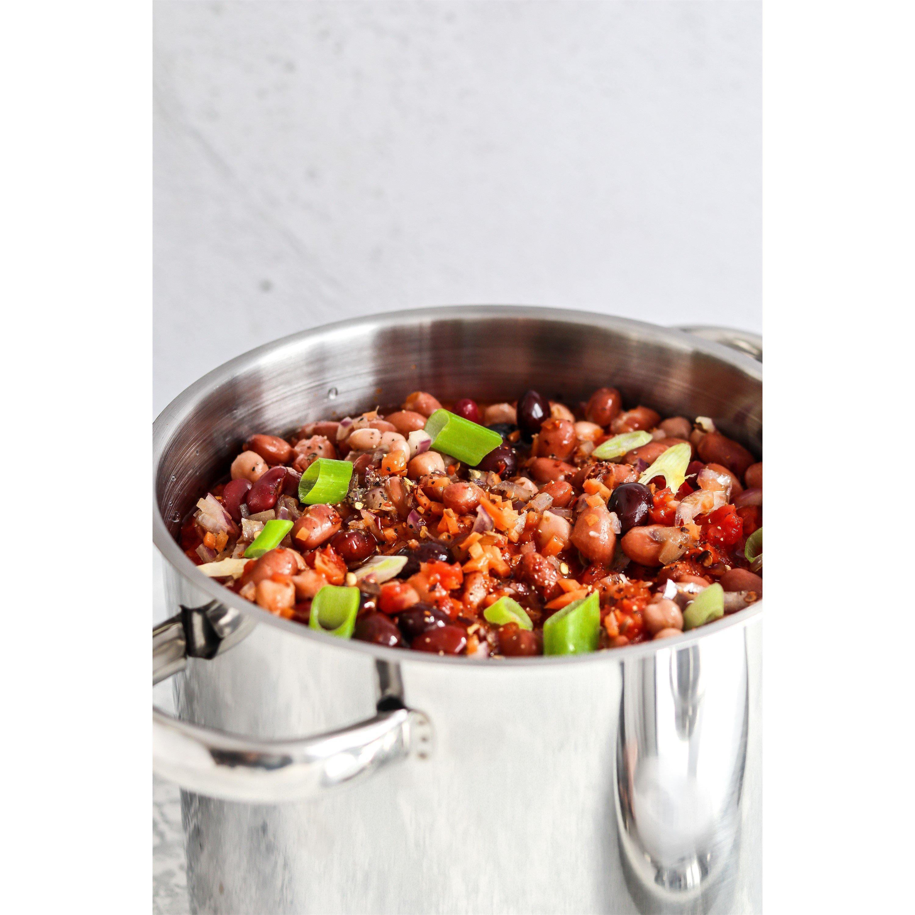 Silver - MasterClass - MasterClass Stainless Steel Stockpot, 7L - 2