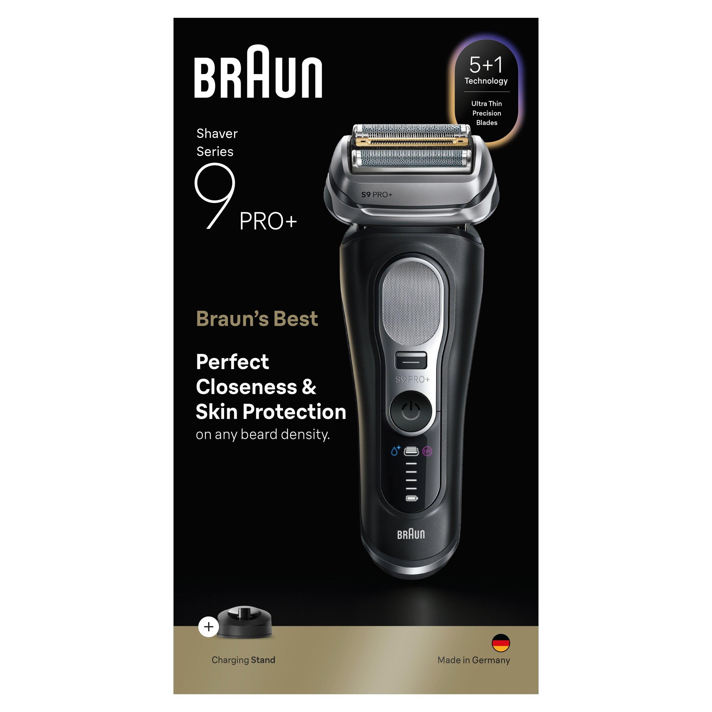 Black - Braun - Braun Series 9 PRO+ Electric Shaver 9610S Black - 2