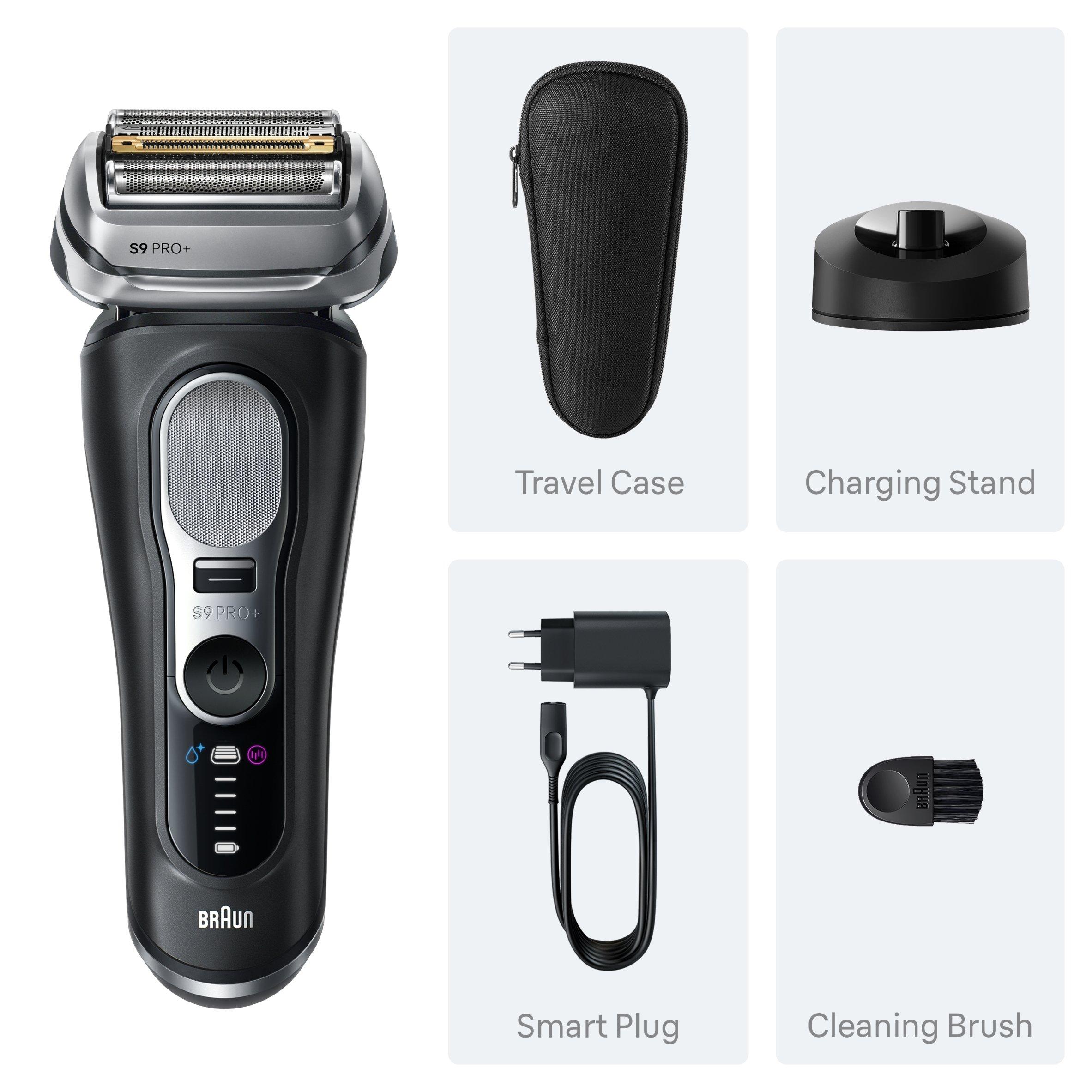 Black - Braun - Braun Series 9 PRO+ Electric Shaver 9610S Black - 10