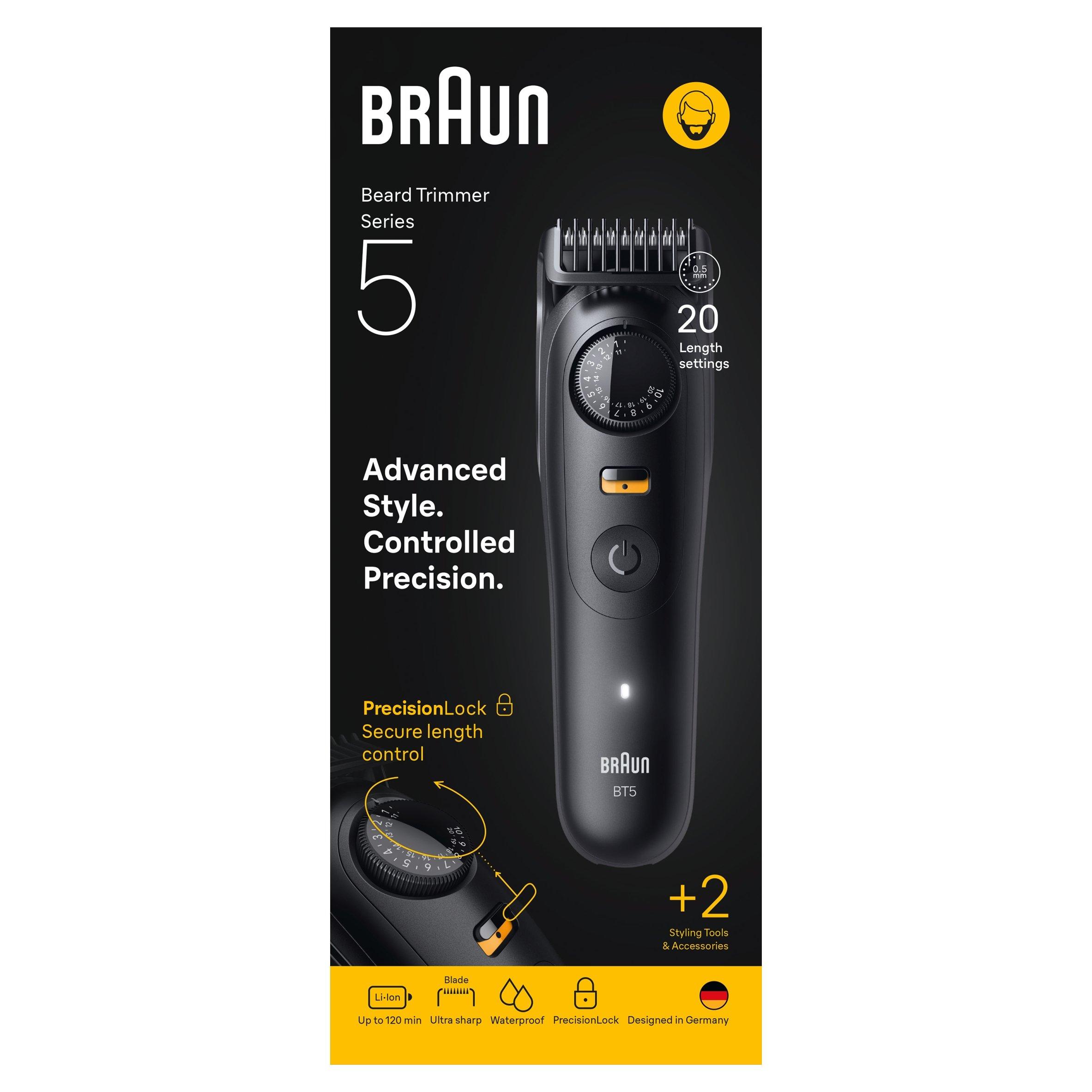 Black - Braun - Braun BT5500 Beard Trimmer BLKMAT - 2