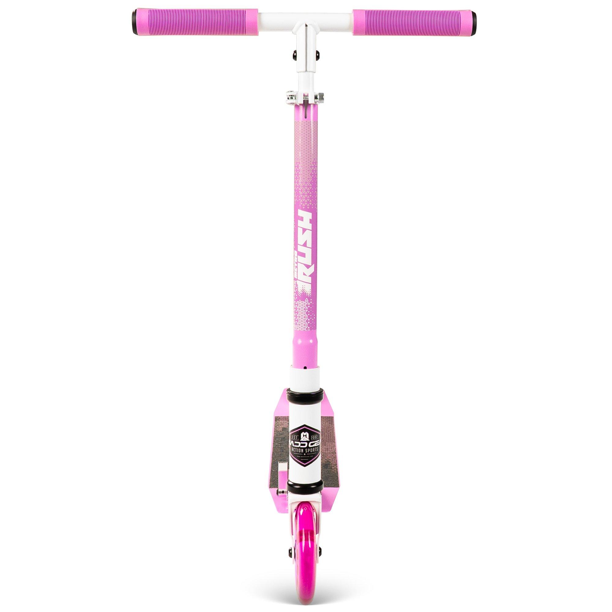 White/Purple - Madd Gear - RUSH 125 SCOOTER with LIGHT UP WHEELS - 4