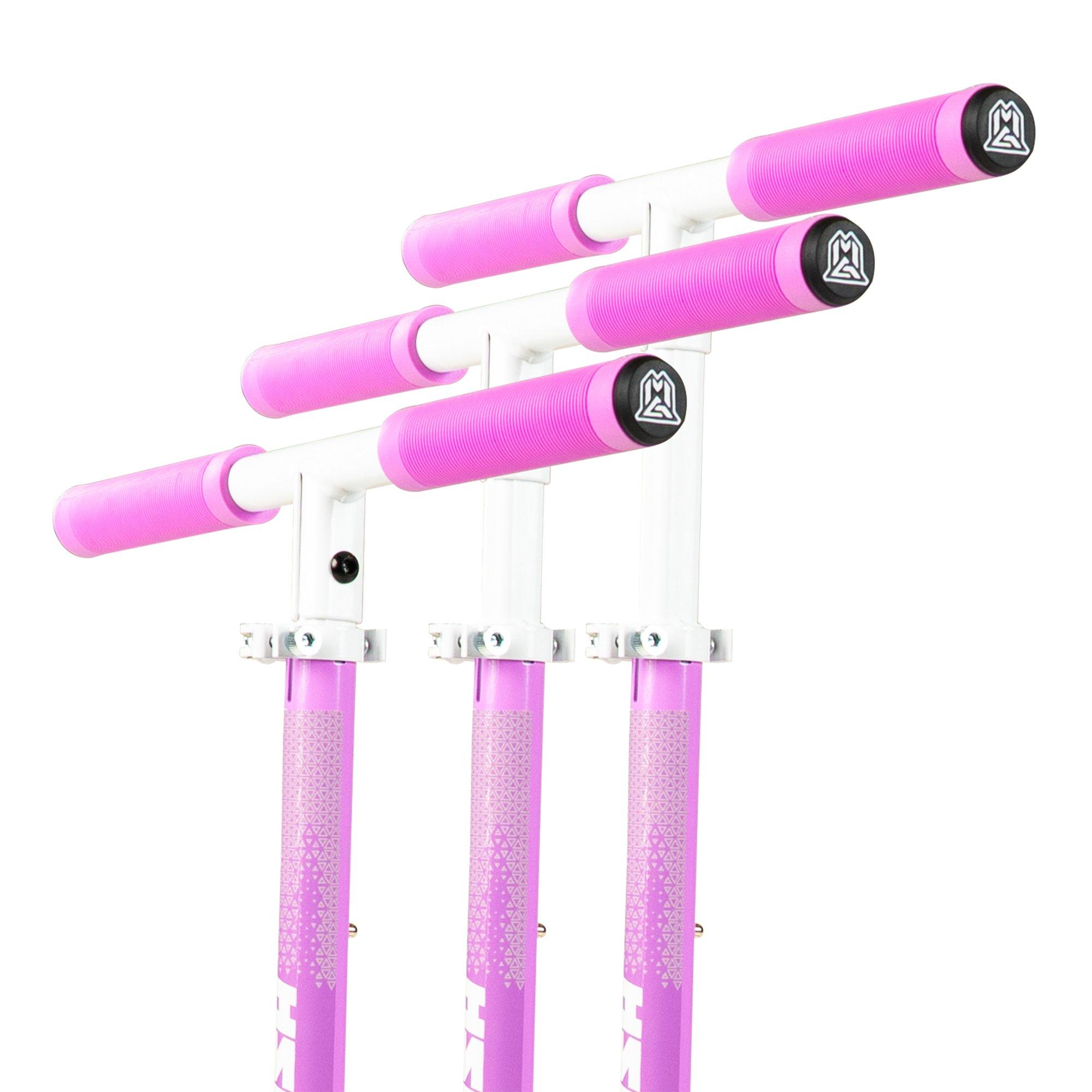 White/Purple - Madd Gear - RUSH 125 SCOOTER with LIGHT UP WHEELS - 8