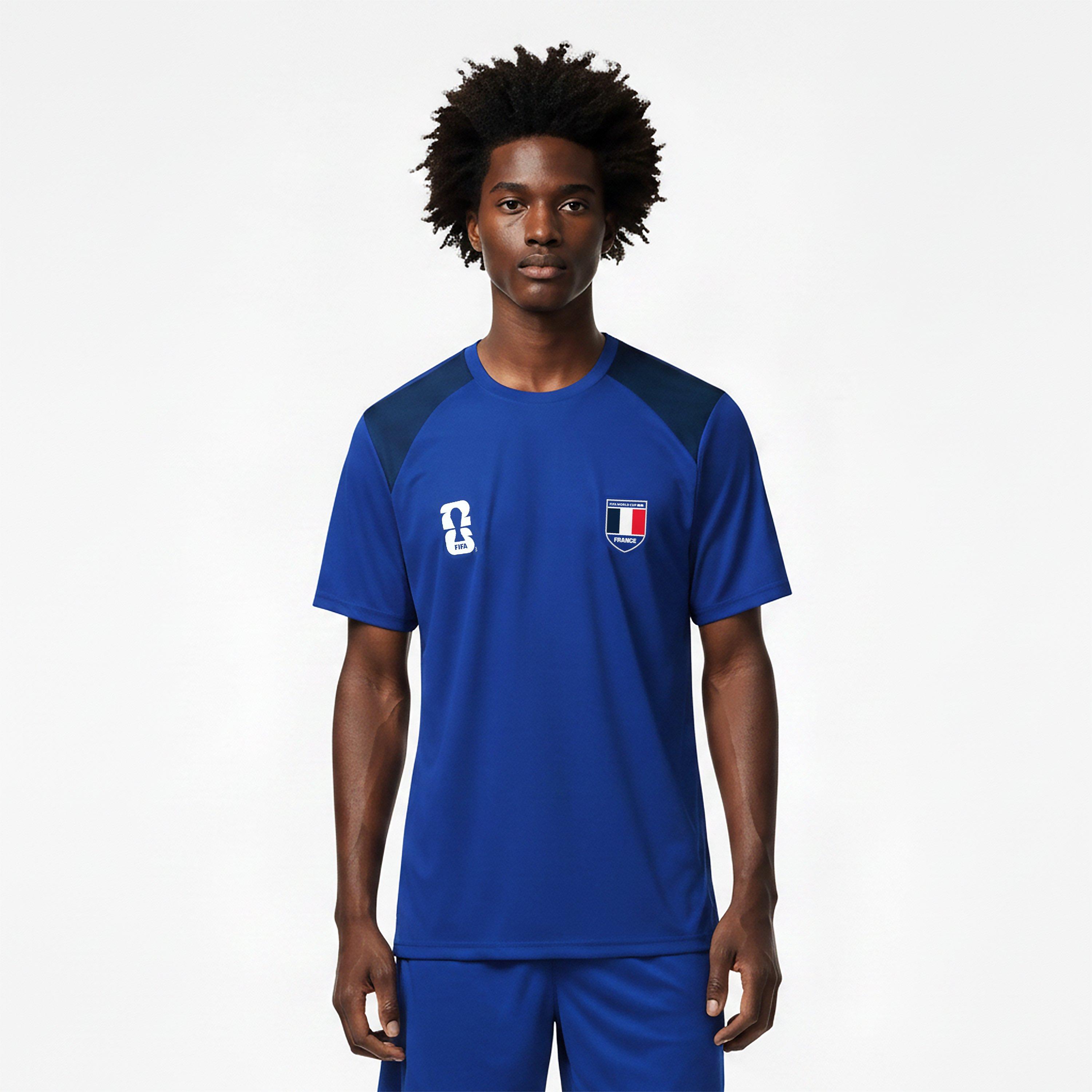 Blue - FIFA - Mens France FIFA World Cup 2026™ Short Sleeve T-Shirt - 3