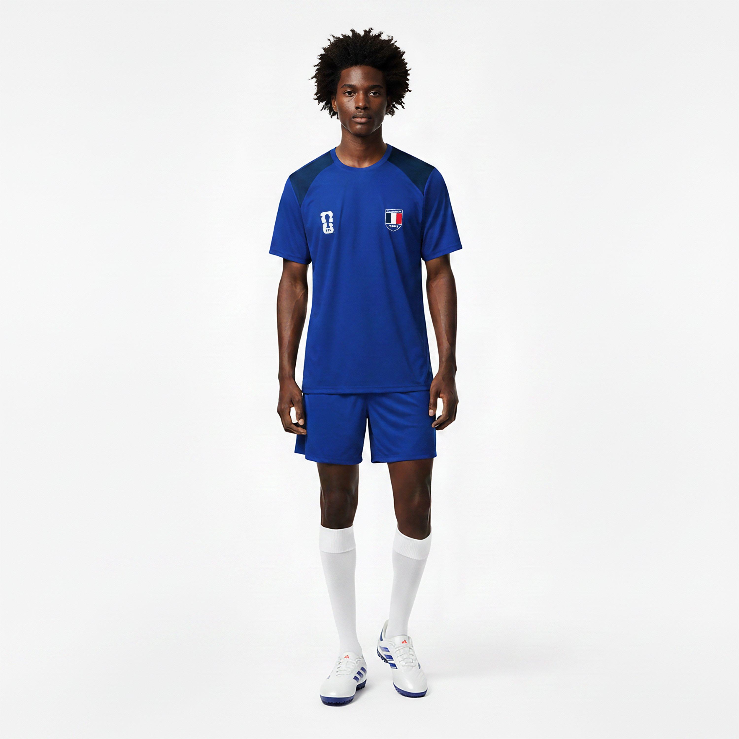 Blue - FIFA - Mens France FIFA World Cup 2026™ Short Sleeve T-Shirt - 5
