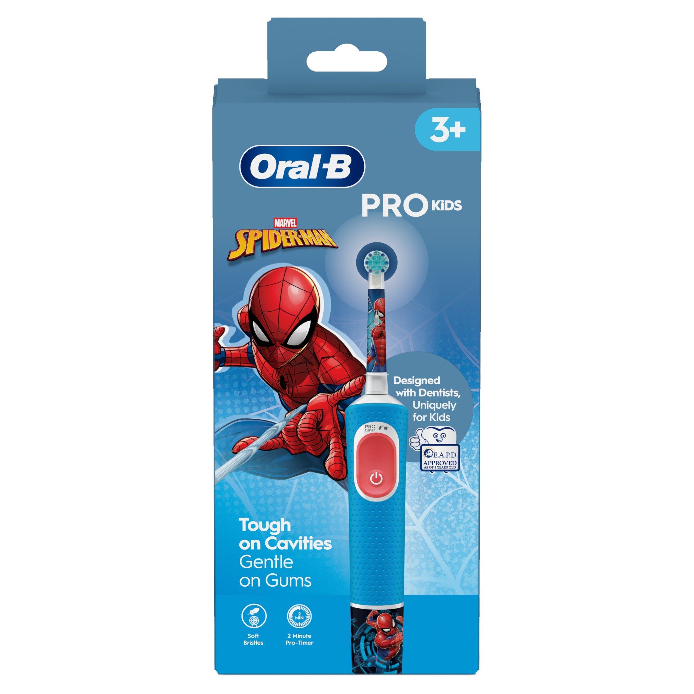 Spiderman Vital - Oral B - Oral-B Kids Spiderman Vitality Pro Toothbrush - 4