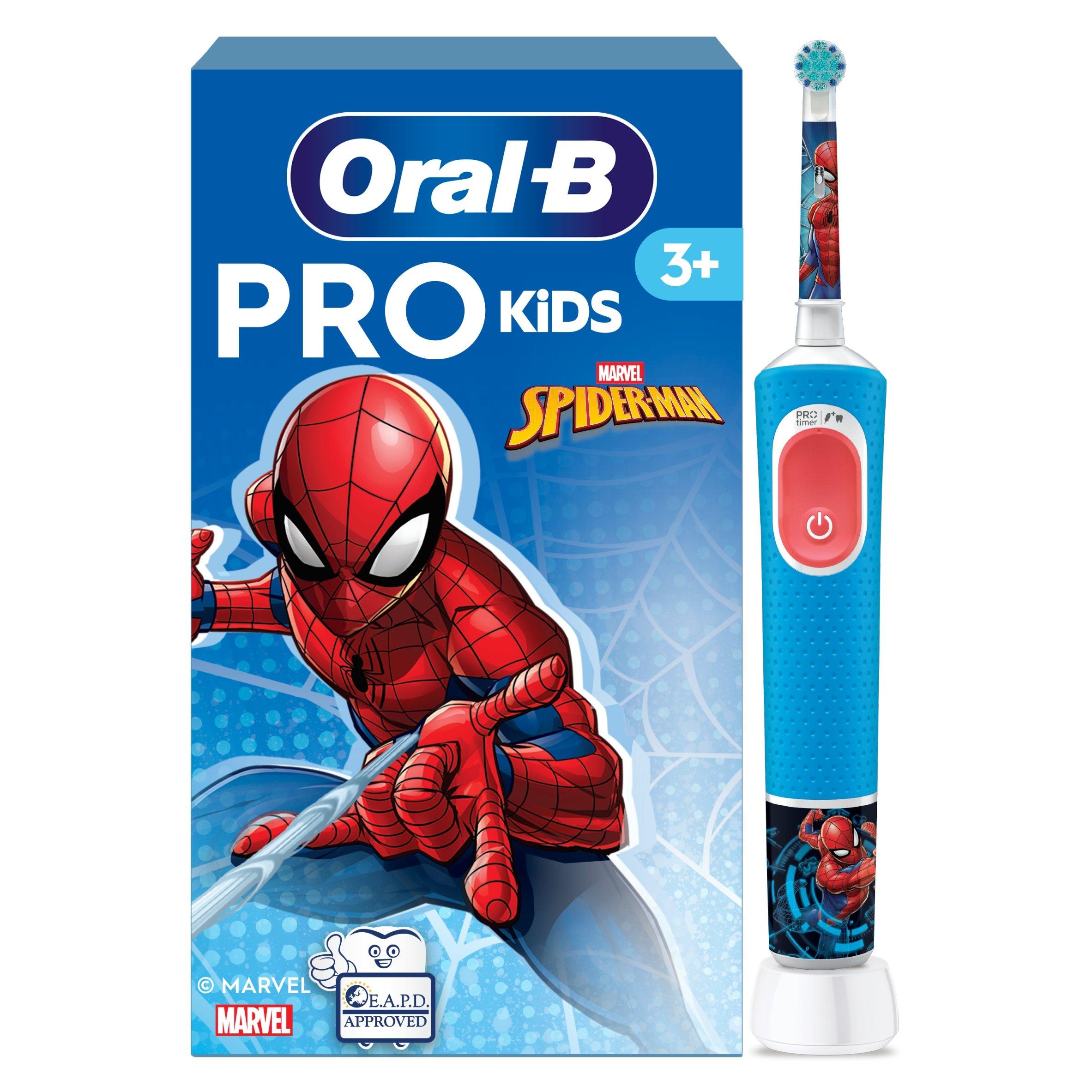 Oral B | Oral-B Kids Spiderman Vitality Pro Toothbrush | Sports Direct