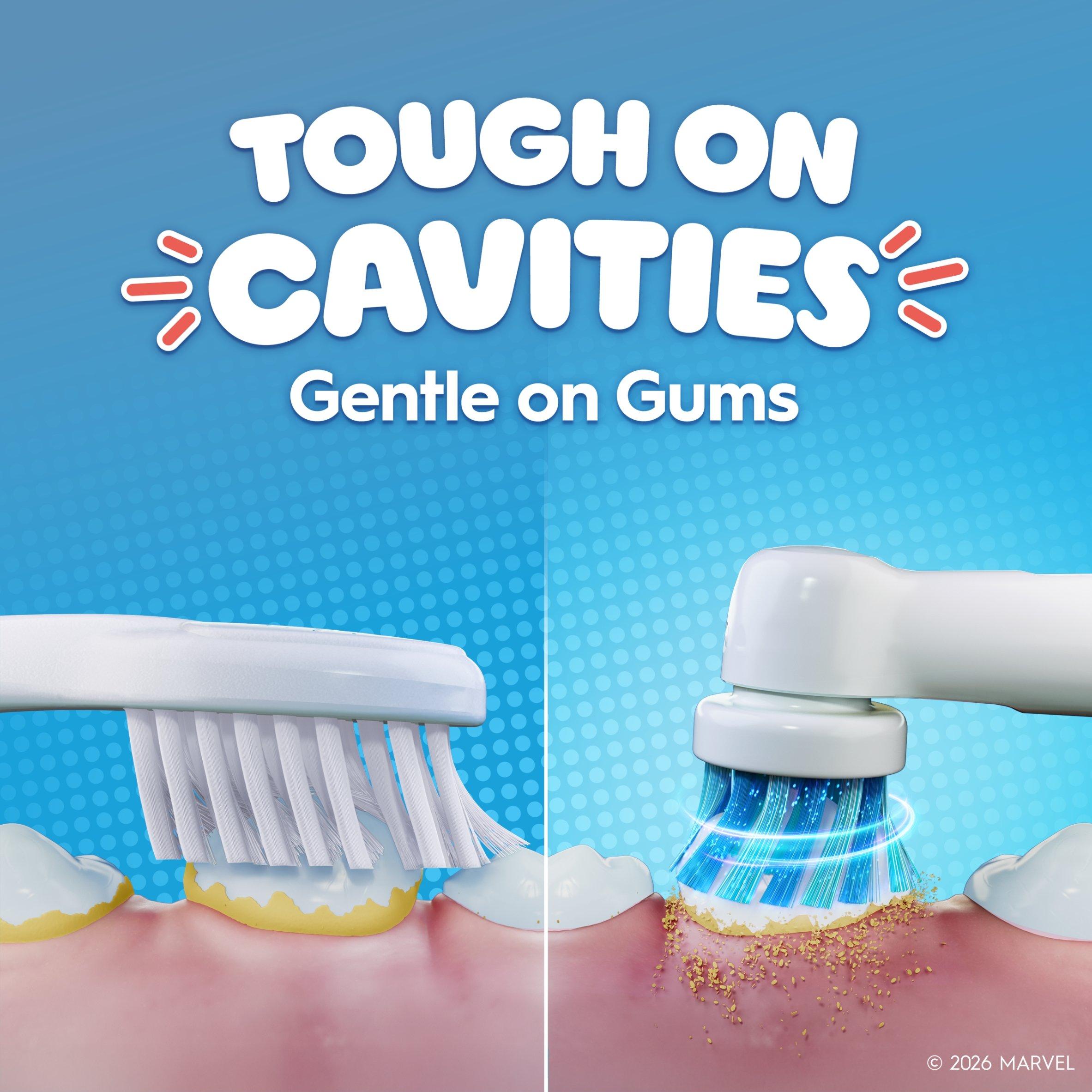 Spiderman Vital - Oral B - Oral-B Kids Spiderman Vitality Pro Toothbrush - 6