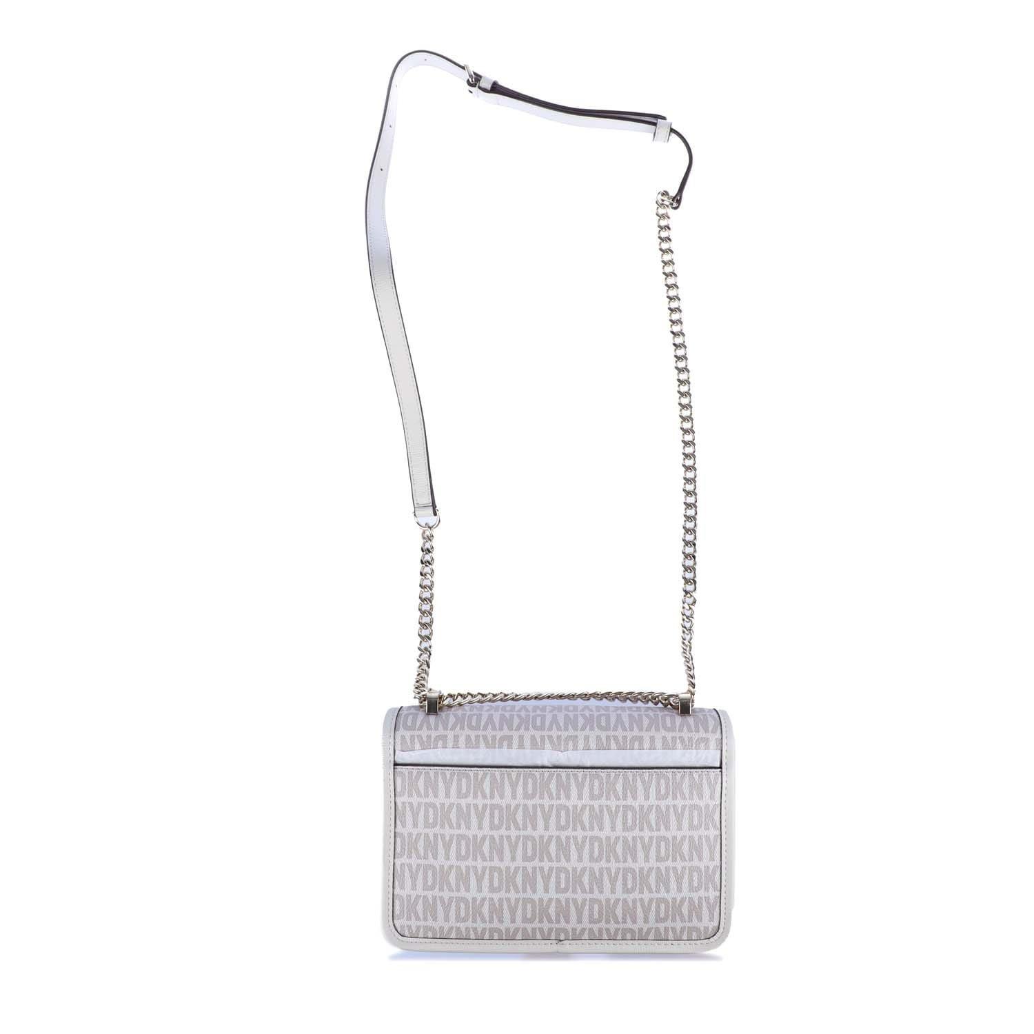 Brown - DKNY - Elissa Sm Flap Shoulder Bag - 2