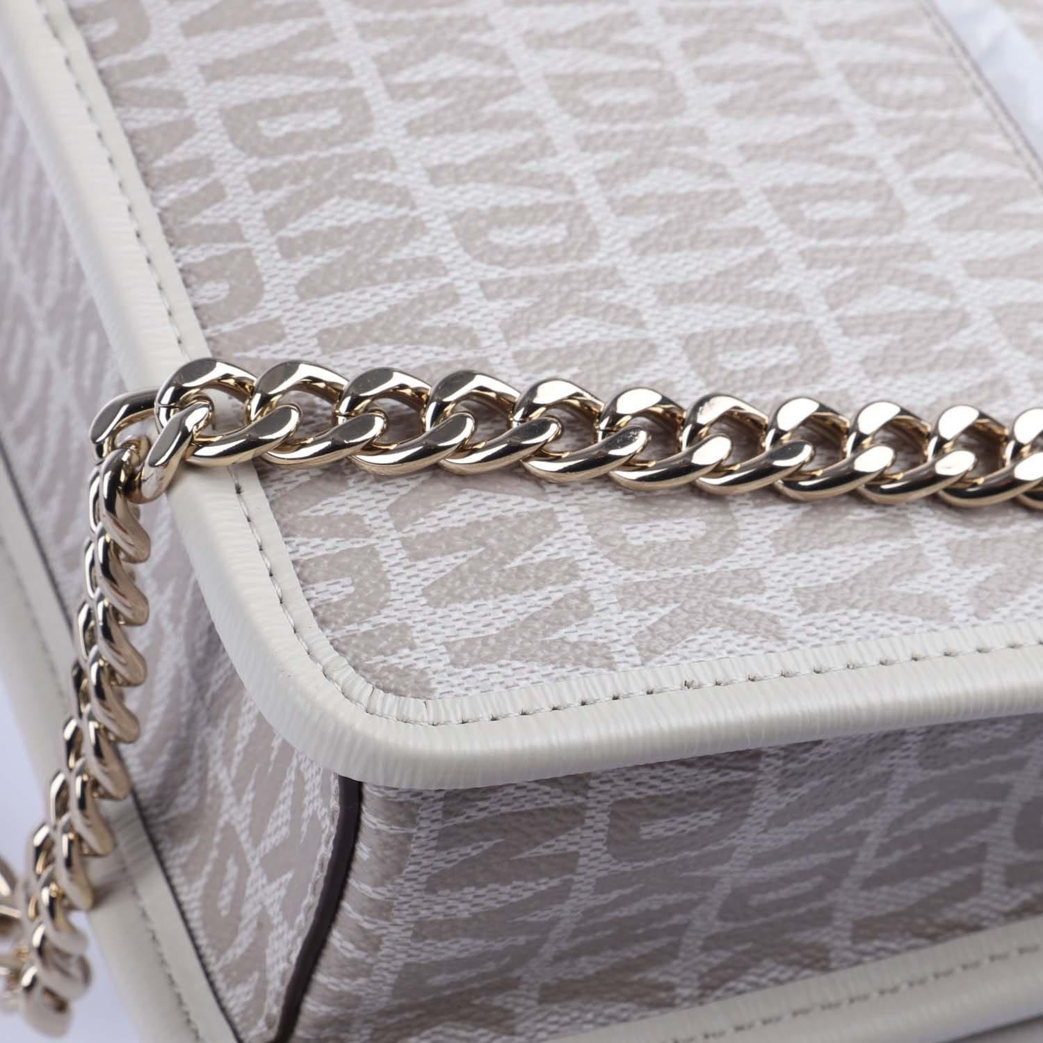 Brown - DKNY - Elissa Sm Flap Shoulder Bag - 5