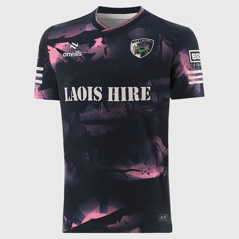 Navy/Pink - ONeills - ONeills Laois Training Jersey Senior - 1
