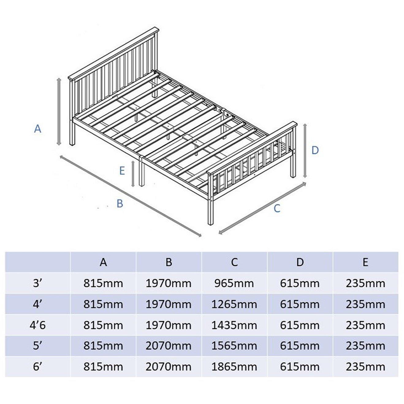 White - Aspire - Alpine Bed Frame - 6