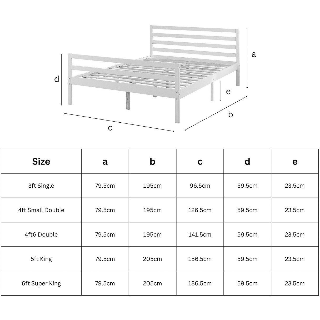 White - Aspire - Alpine Bed Frame - 7
