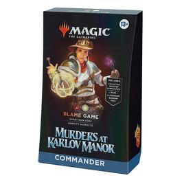 GAME MTG Modern Horizons 3 Commander Deck CE GAME MTG Murders at Karlov Manor Commander Deck BG