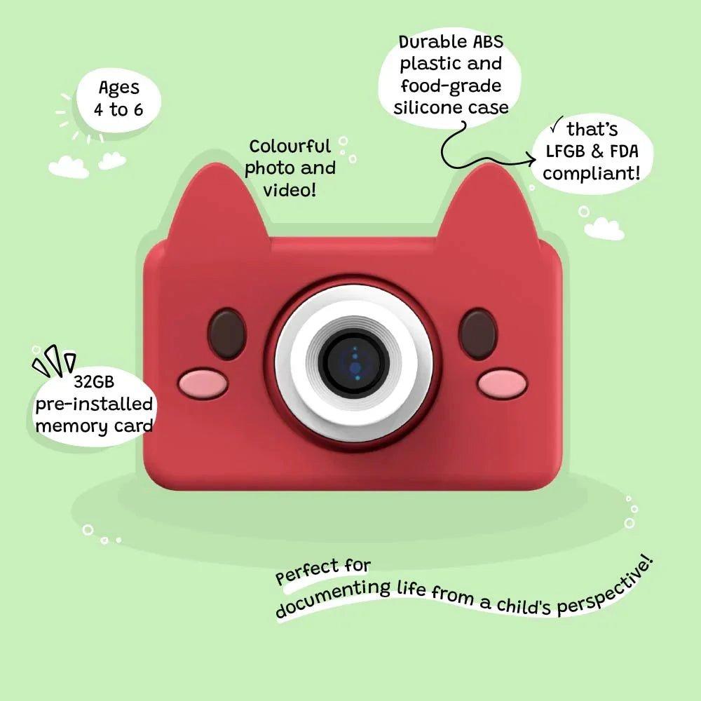 Kiimento | Akito the Fox Kids Digital Camera & Video Camcorde | Sports ...