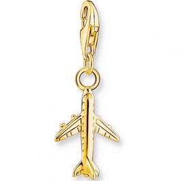 Thomas Sabo Ladies Thomas Sabo Gold Plated Plane Charm