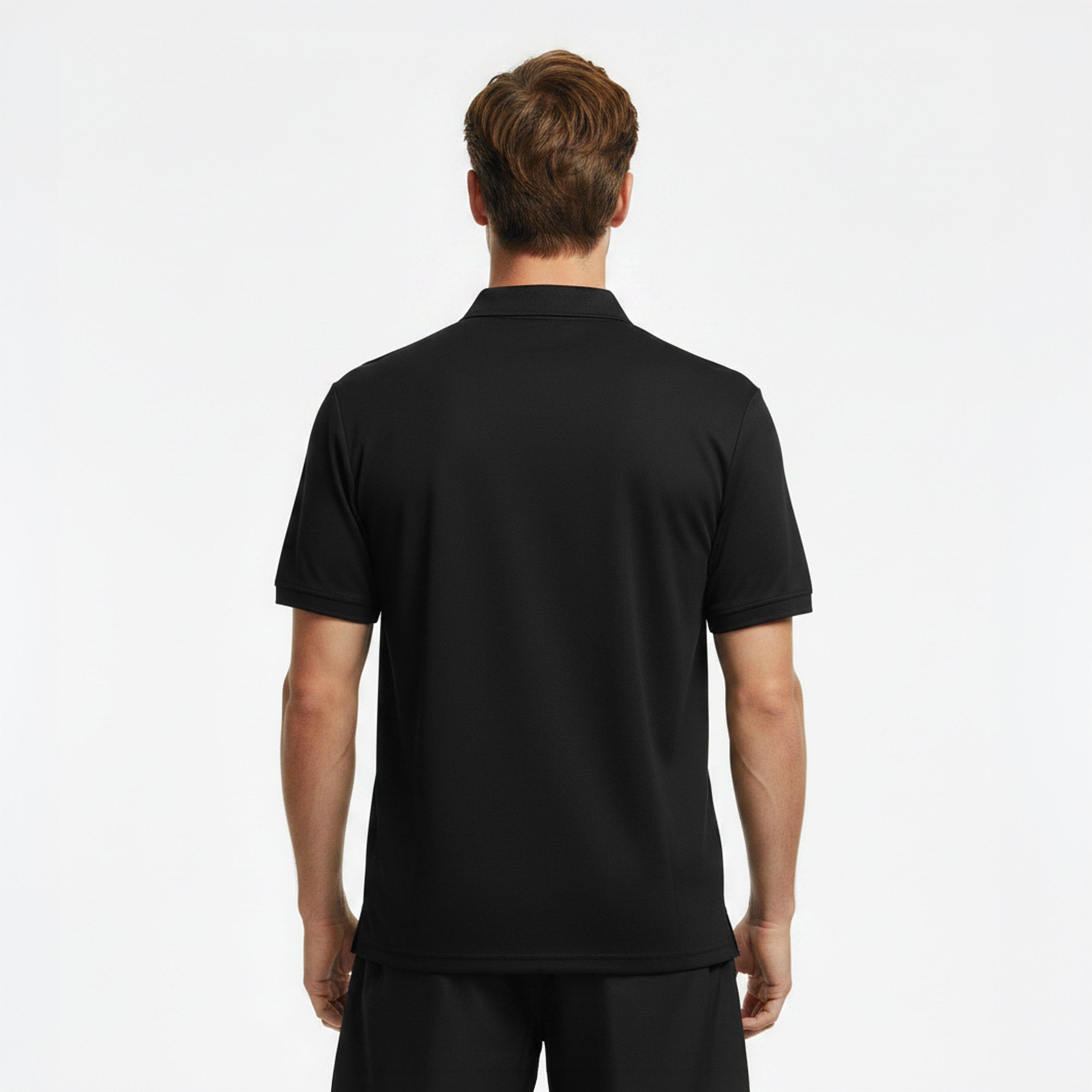 Black - Canterbury - Mens Club Dry Short Sleeve Rugby Performance Polo - 4