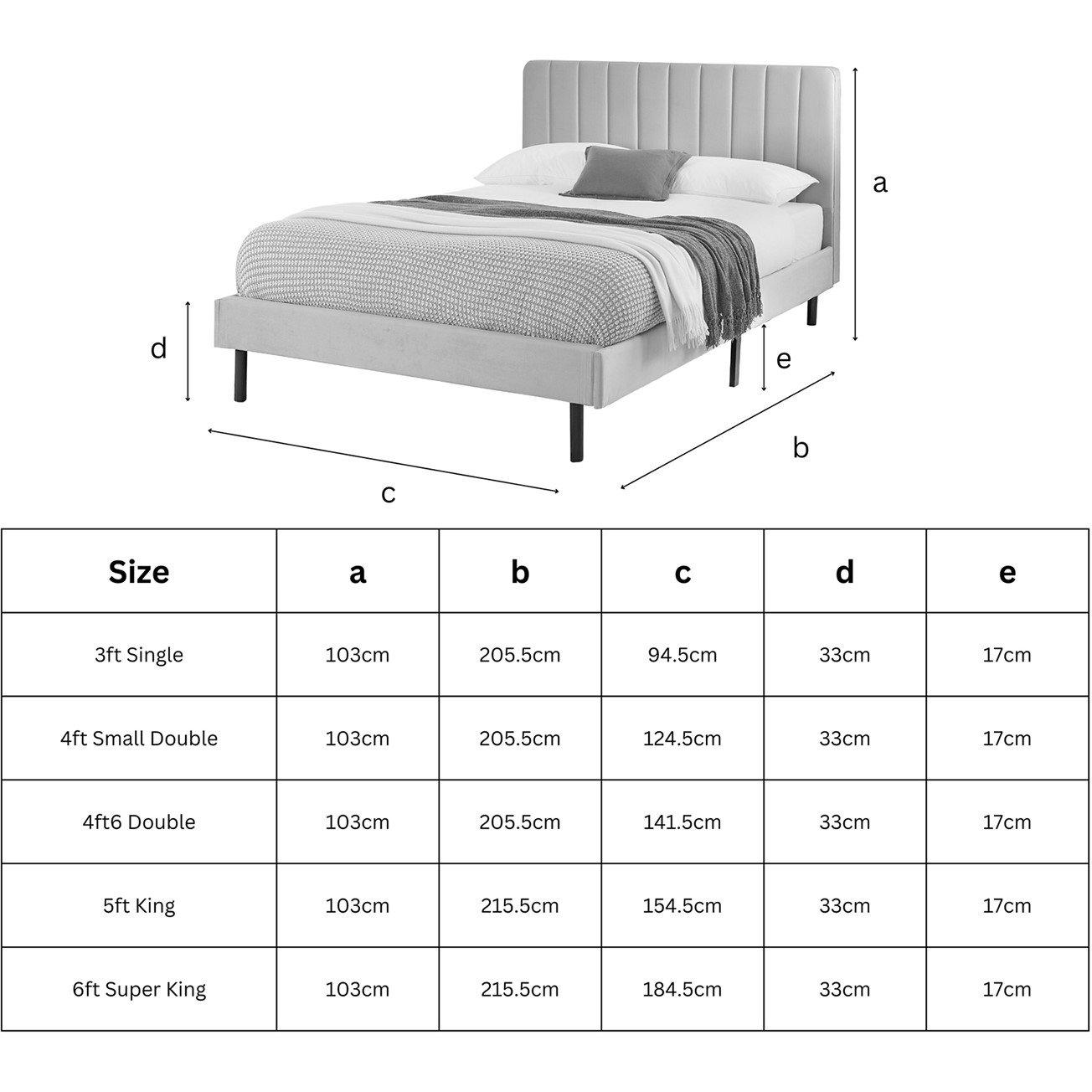 Blue - Aspire - Rosella Upholstered Bed - 4