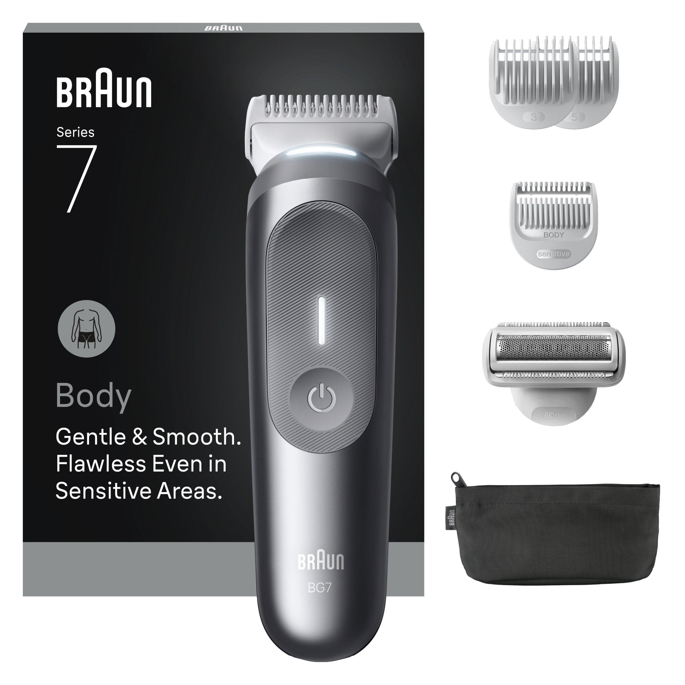 Grey - Braun - Braun BG7550 Body Groomer SPCGRY - 1