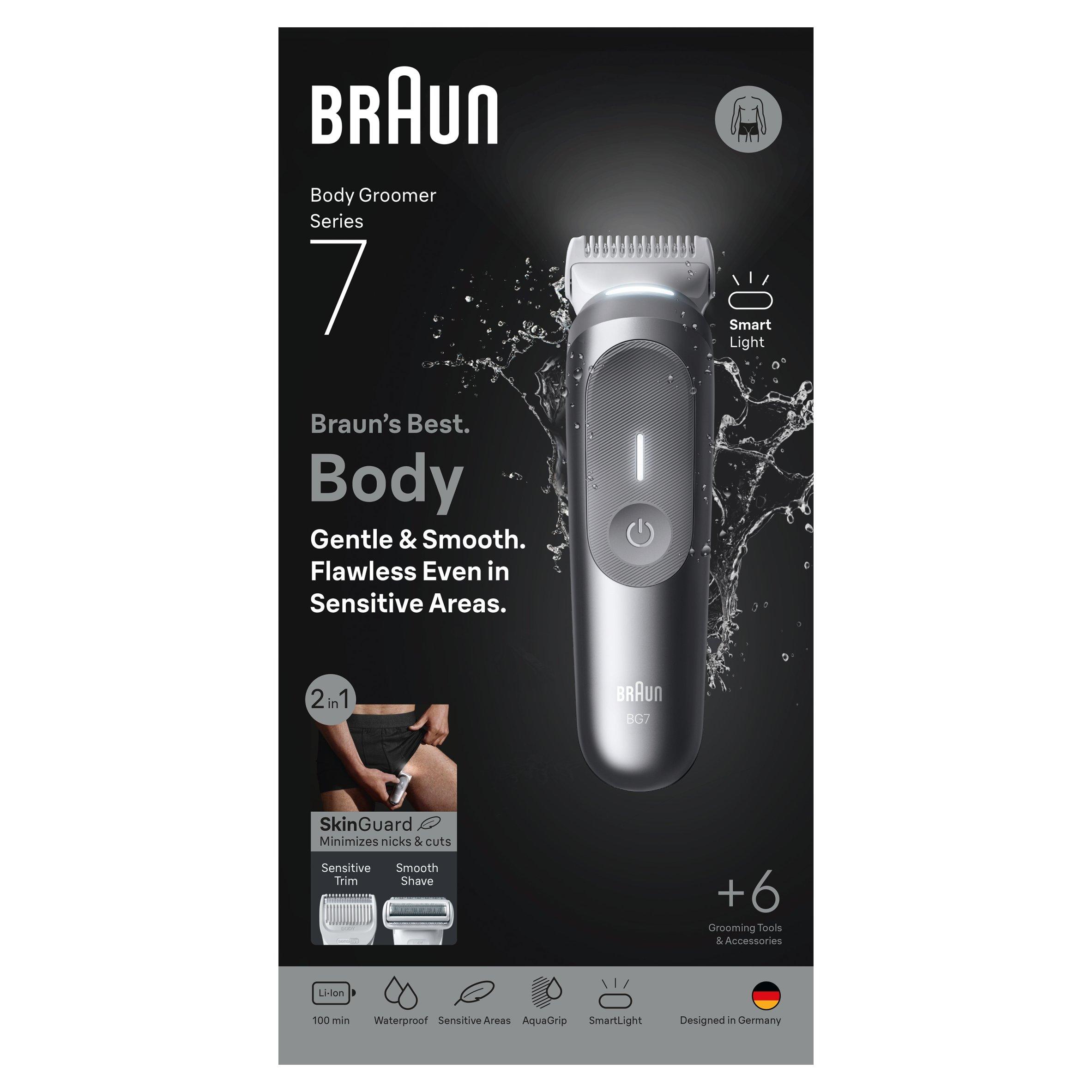 Grey - Braun - Braun BG7550 Body Groomer SPCGRY - 2