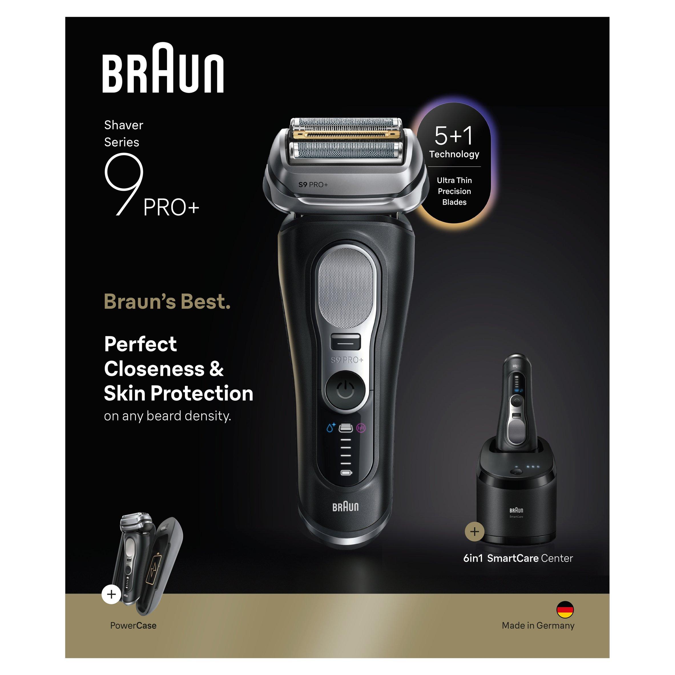 Black - Braun - Braun Series 9 PRO+ Electric Shaver 9670CC Black - 2