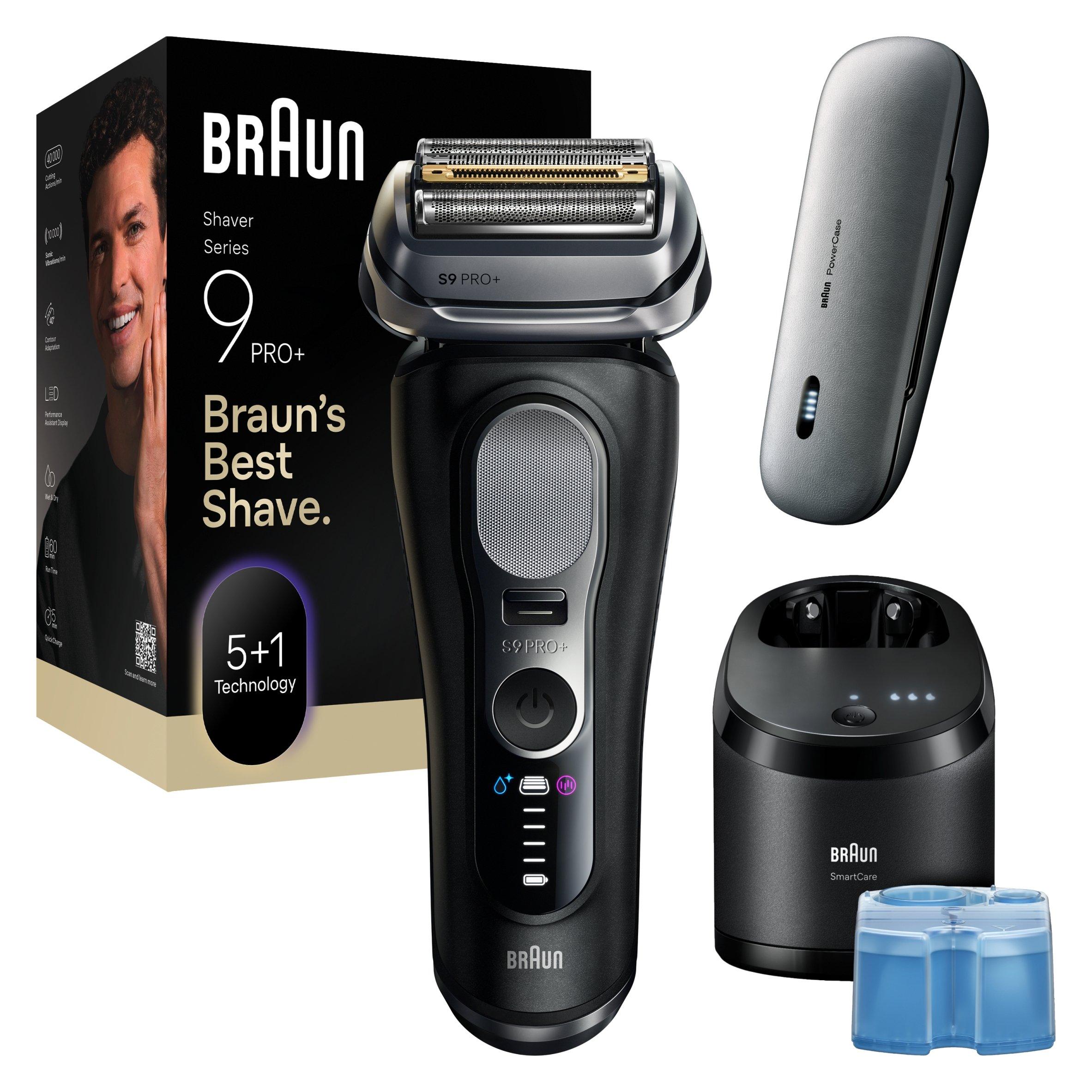 Black - Braun - Braun Series 9 PRO+ Electric Shaver 9670CC Black - 5